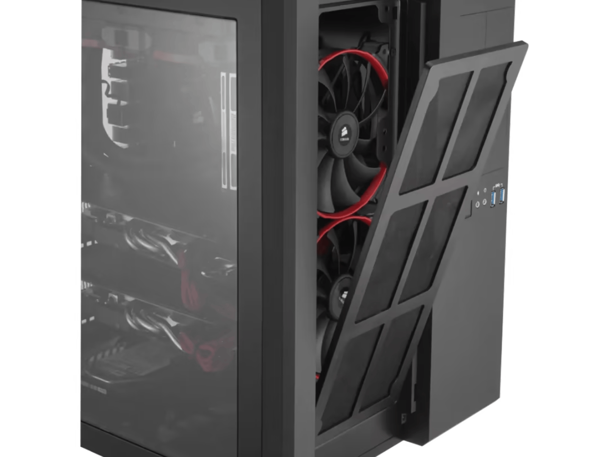 Corsair Carbide Series Air 540 High Airflow ATX Cube Case - Black
