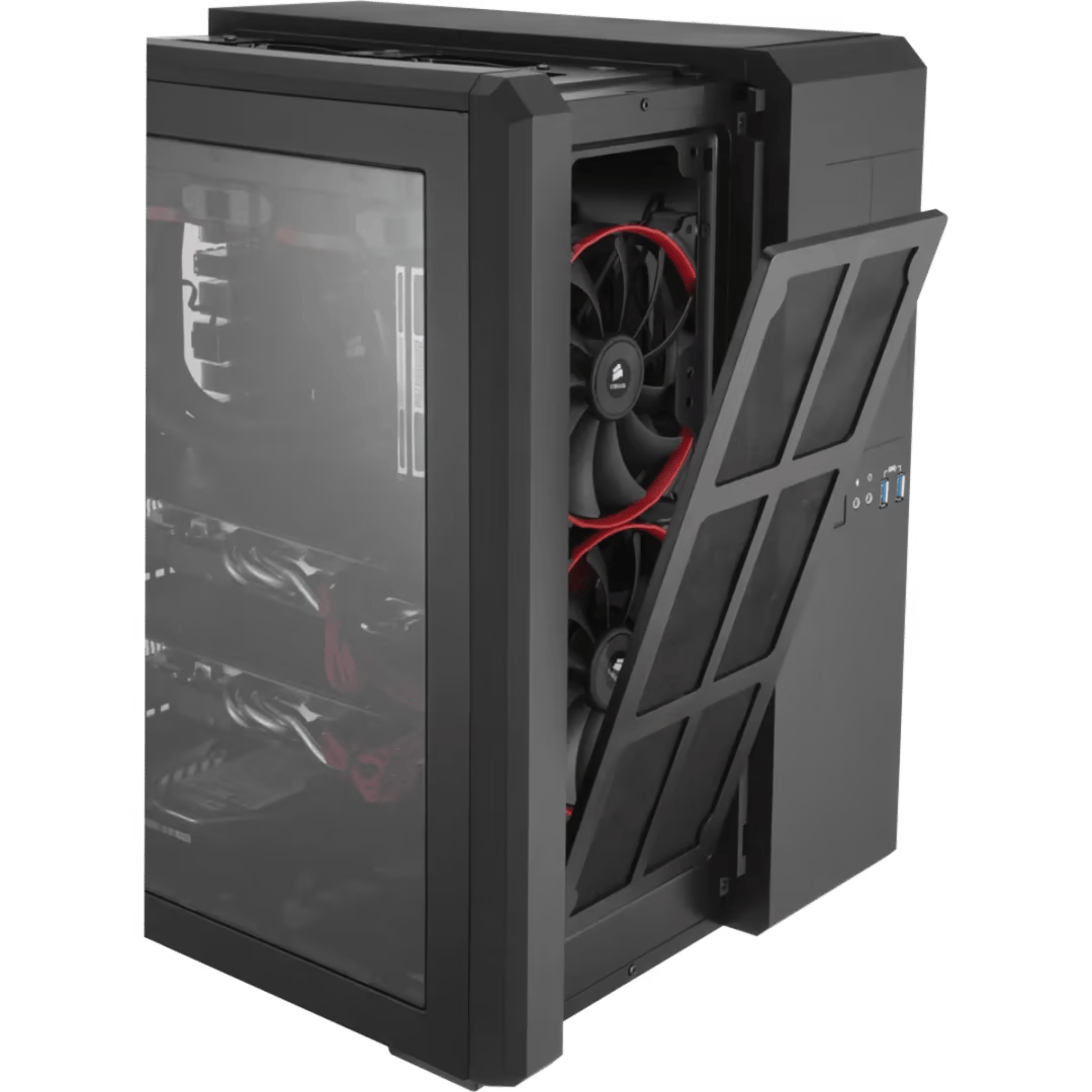 Corsair Carbide Series Air 540 High Airflow ATX Cube Case - Black