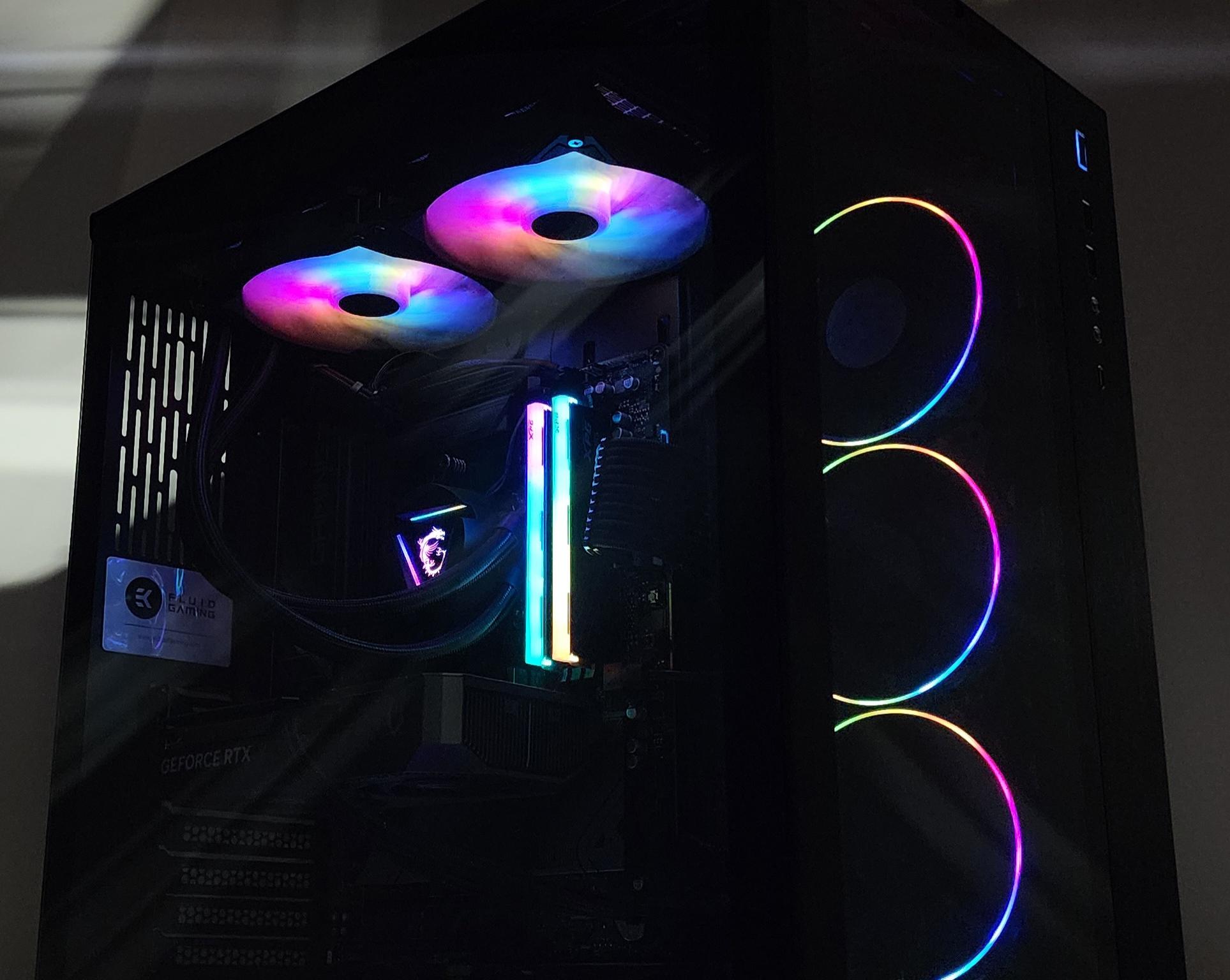 Gaming PC Ryzen 7 7700 32GB RAM 2TB SSD RTX 5060 Ti  16GB Windows 11 Computer