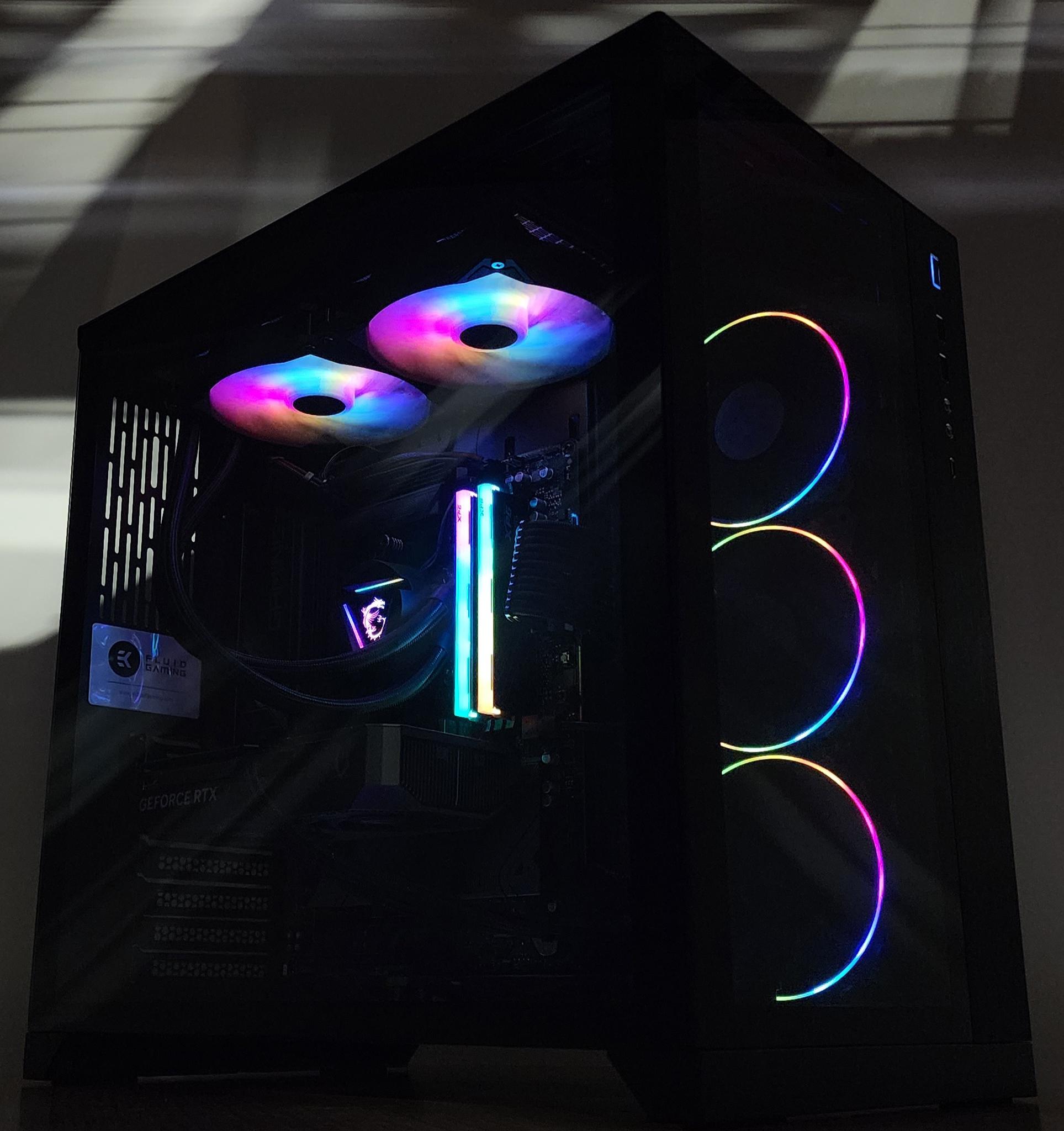 Gaming PC Ryzen 7 7700 32GB RAM 2TB SSD RTX 5060 Ti  16GB Windows 11 Computer