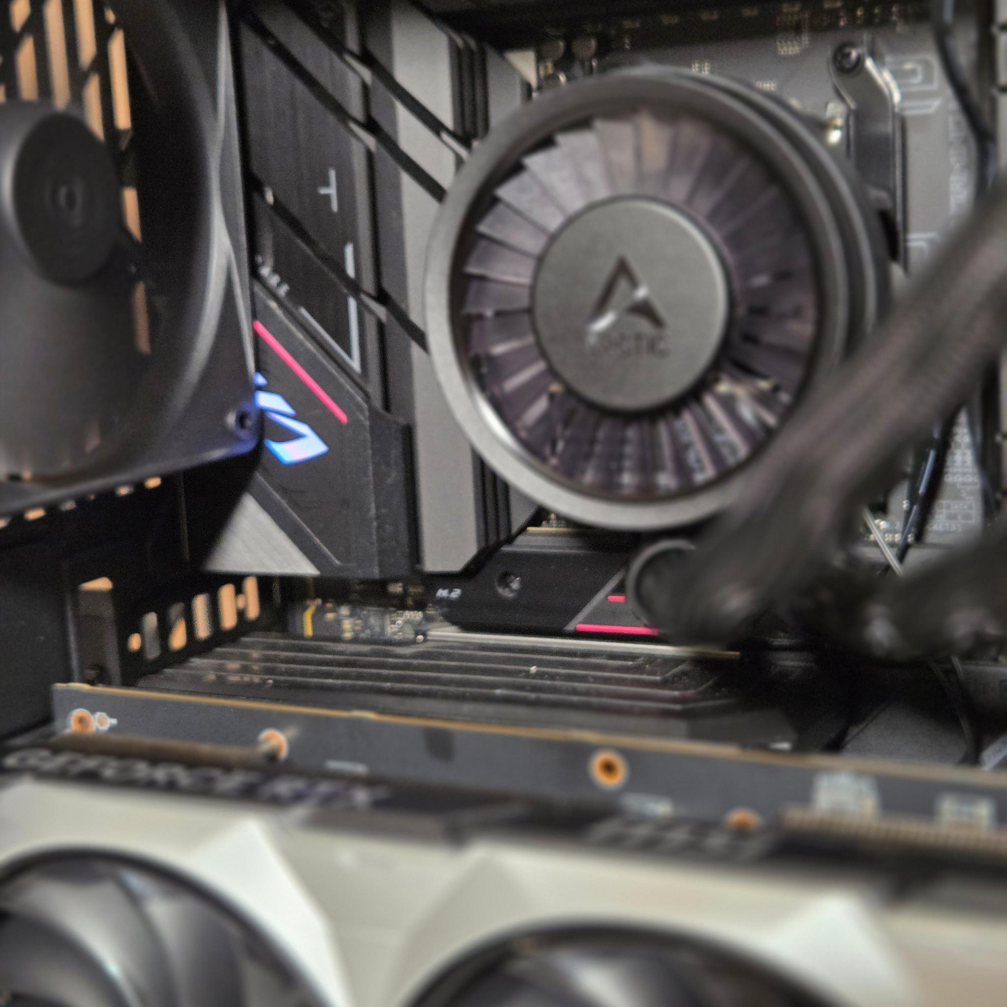 ALL Black | RTX 4080| Ryzen 9 7900x | 32GB DDR5 | 1TB NVME | GOLD PSU | Windows 11 | WIFI