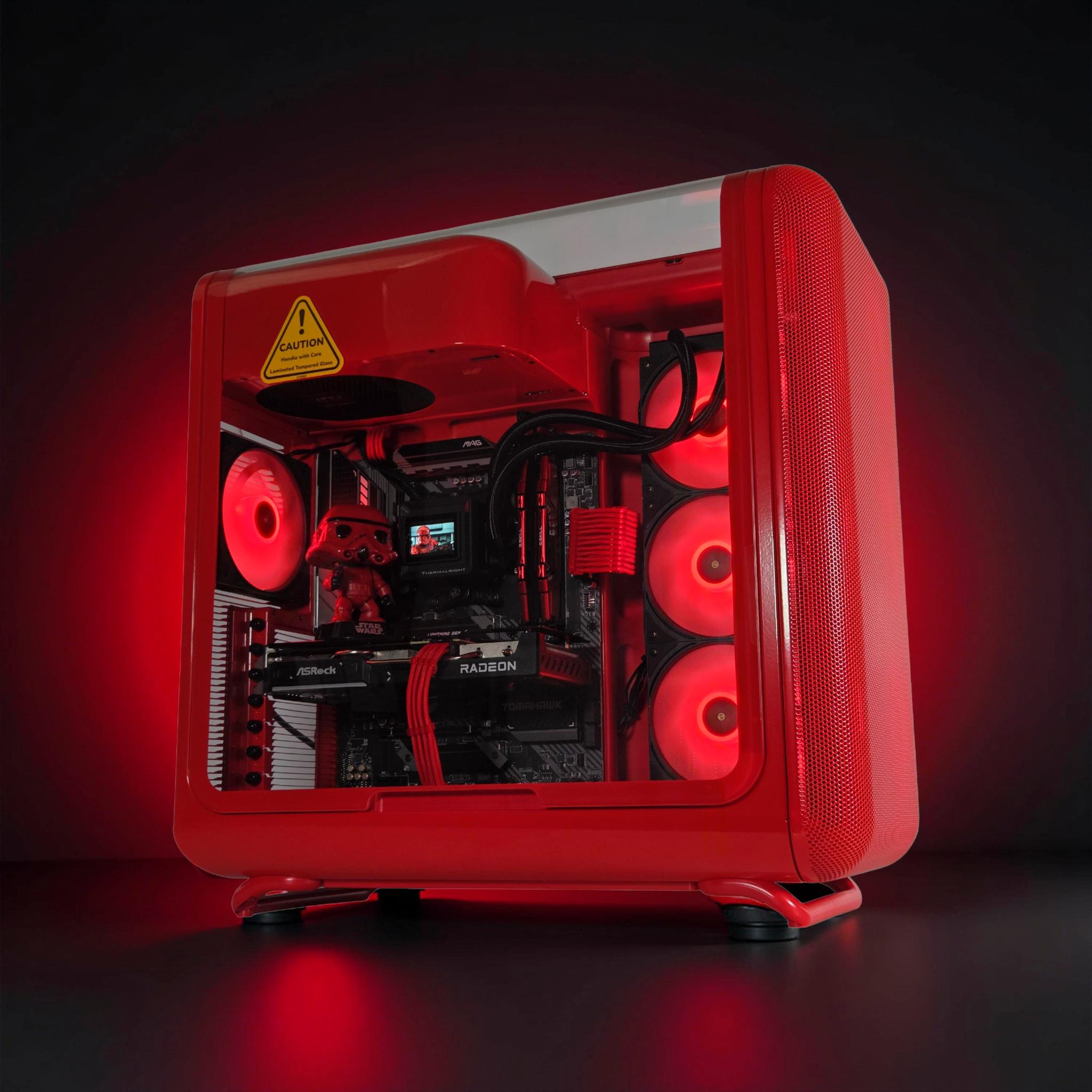 ⛑️🟥⚡Der'kal ⚔️All AMD Gaming PC⚔️AMD RX 7600 8GB⚔️ AMD Ryzen 5 5600⚔️ 16GB DDR4⚔️ 1TB NVME