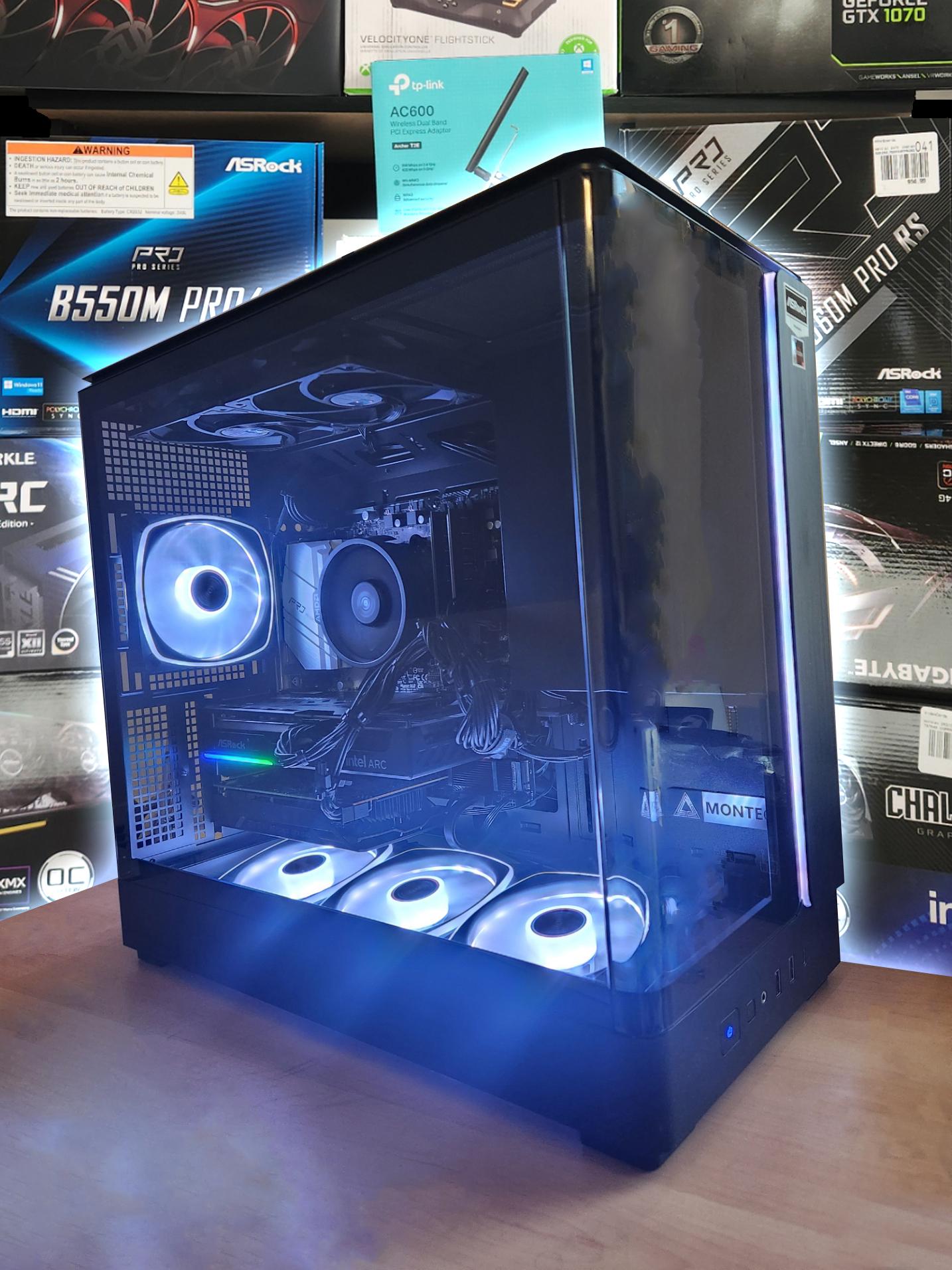 Ryzen 5 3600, Intel Asrock Challenger b570, 32Gb ram, 1Tb nvme ssd