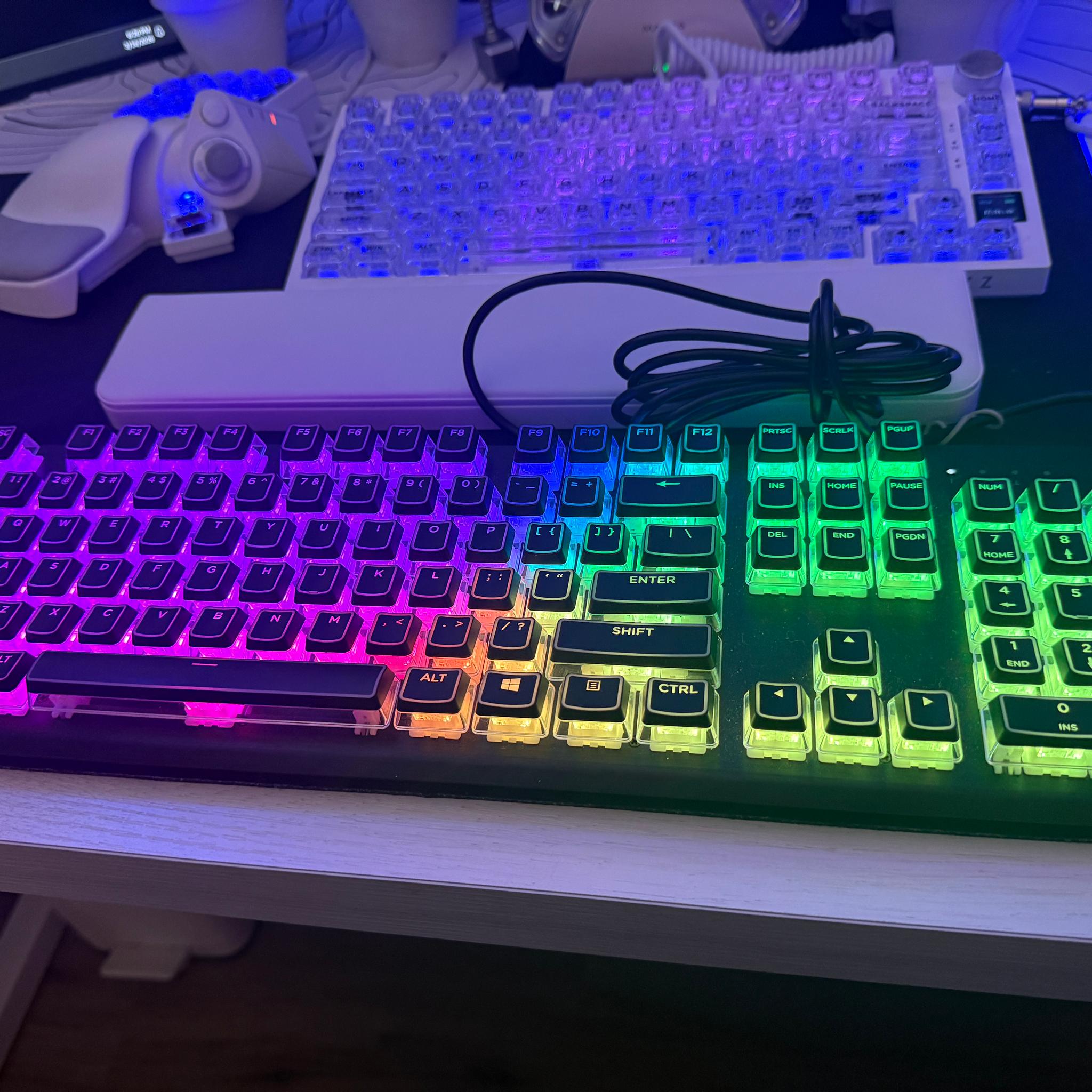 CORSAIR K60 RGB PRO Wired Mechanical Gaming Keyboard - Black