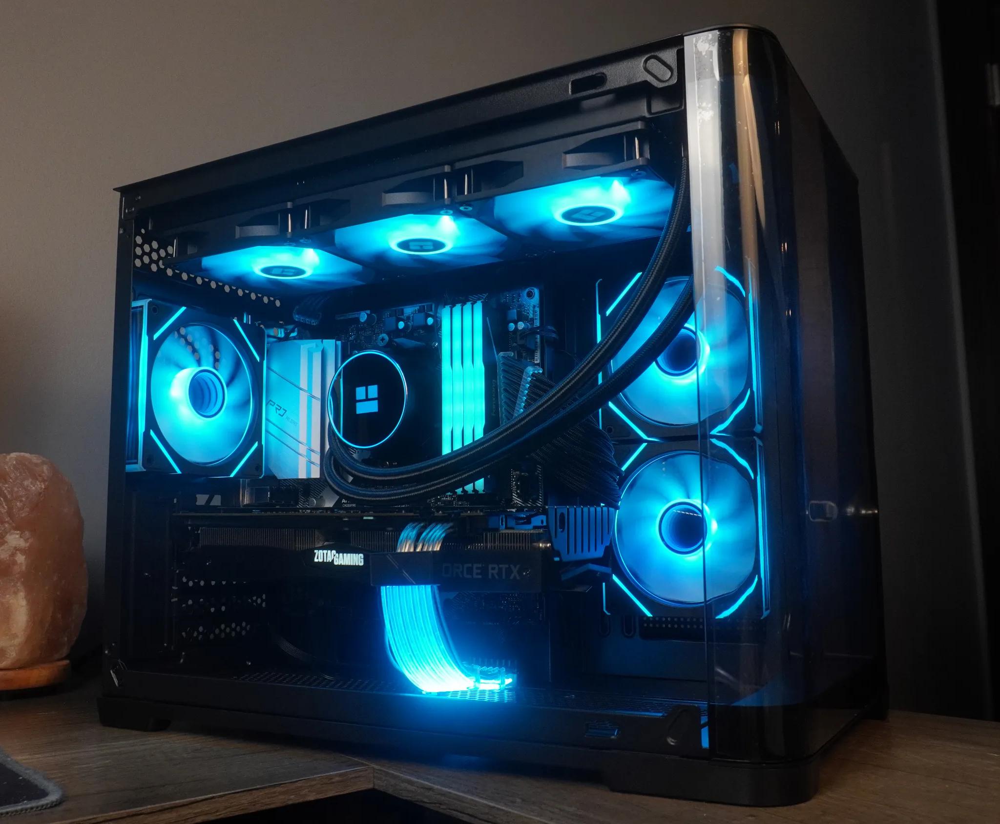 🖤 STEALTH 🖤 1440p/1080p GAMING MACHINE 💚 RTX 2070 🧡 Ryzen 5 5600 | 32GB | WIFI | WIN ...