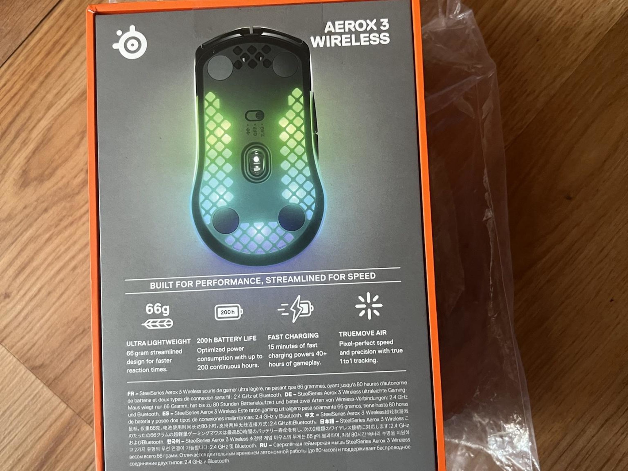 Steelseries Aerox 3 wirelesss