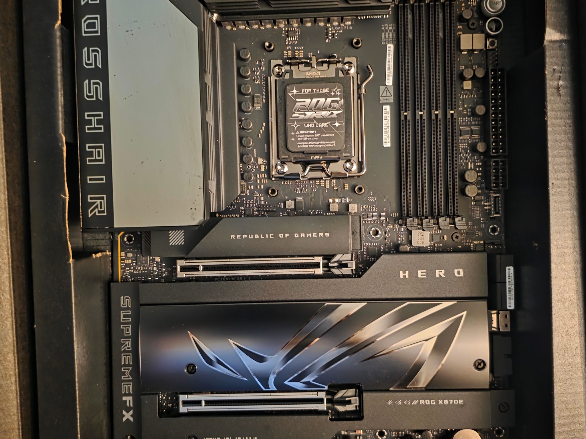 Rog crosshair x870e hero