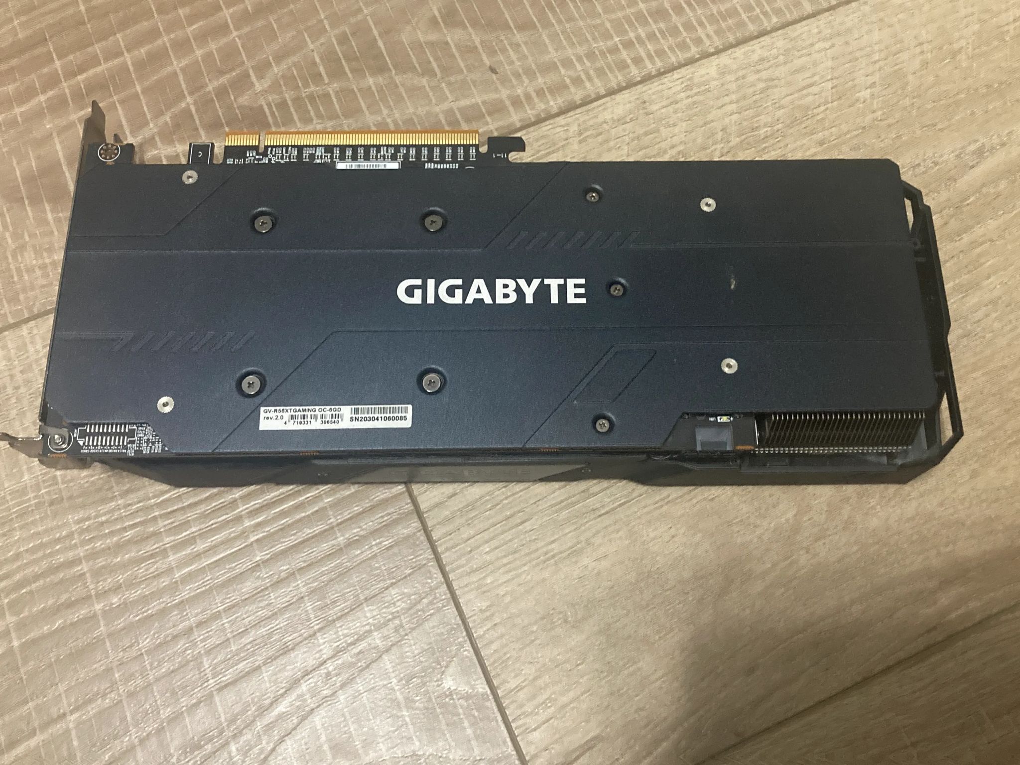 AMD RX 5600XT 6GB (Gigabyte Gaming OC Model)