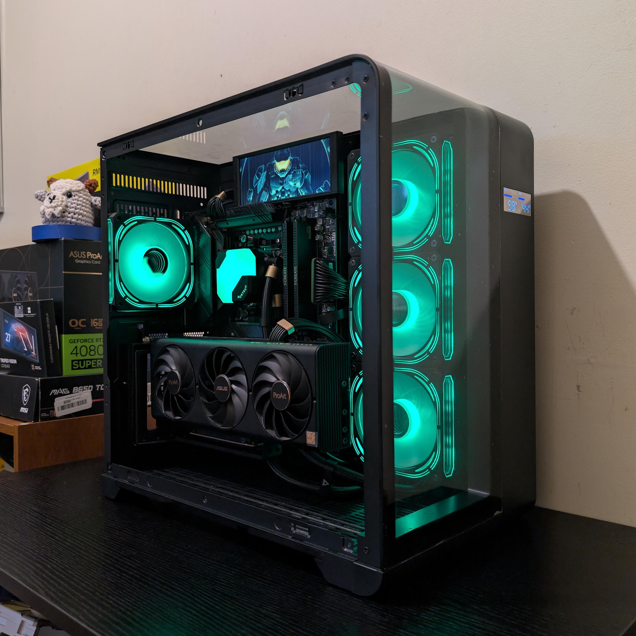 🔥🪙4K Gaming Beast | RTX 4080 Super | Ryzen 9 7900X | 2TB SSD | 32GB RAM | WiFi 6 & Bluetooth🪙🔥