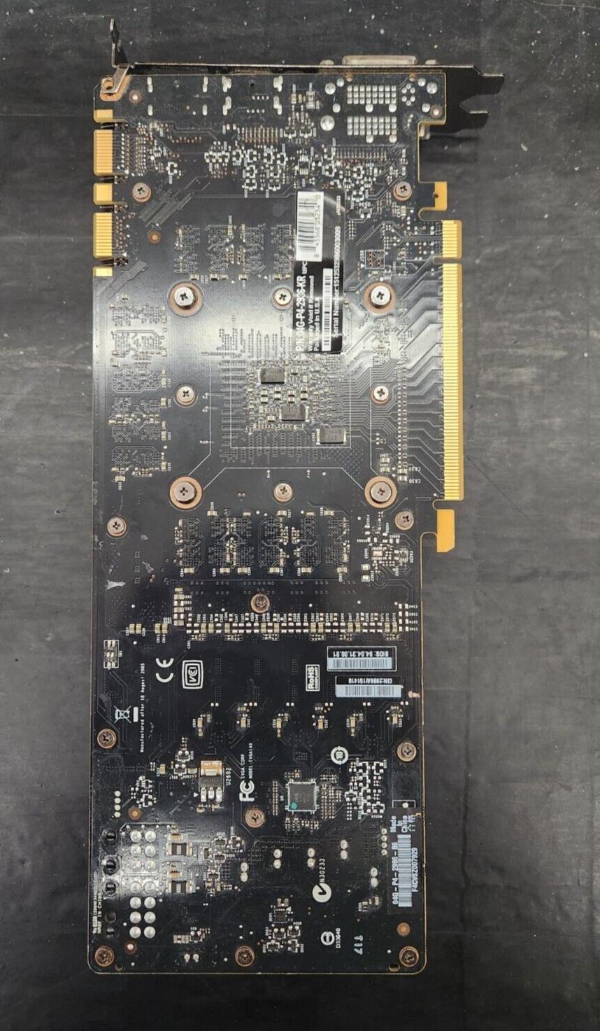 *B GRADE* EVGA GeForce GTX 980 FTW 4GB GDDR5 Graphics Card -DisplayPort HDMI DVI