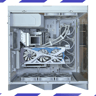 New High-End Custom PC|Sakura 9060XT 16GB|i5-14600K|32GB DDR5-6000|990Pro 2TB|Z790|1000W