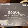 Brand New ASUS B650E MAX GAMING WIFI AMD AM5 ATX Motherboard