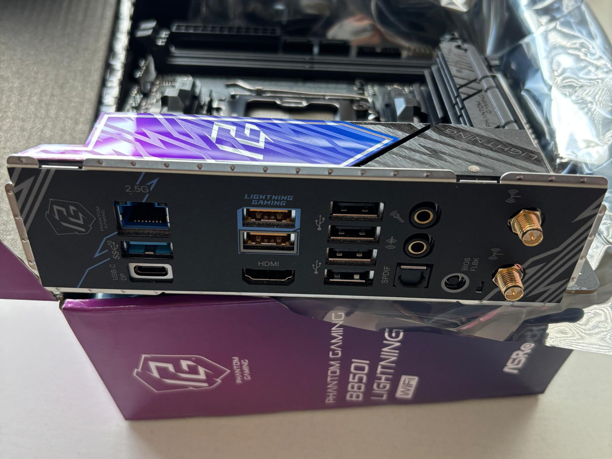 AsRock B850i Lightning WiFi AM5 Mini ITX Motherboard