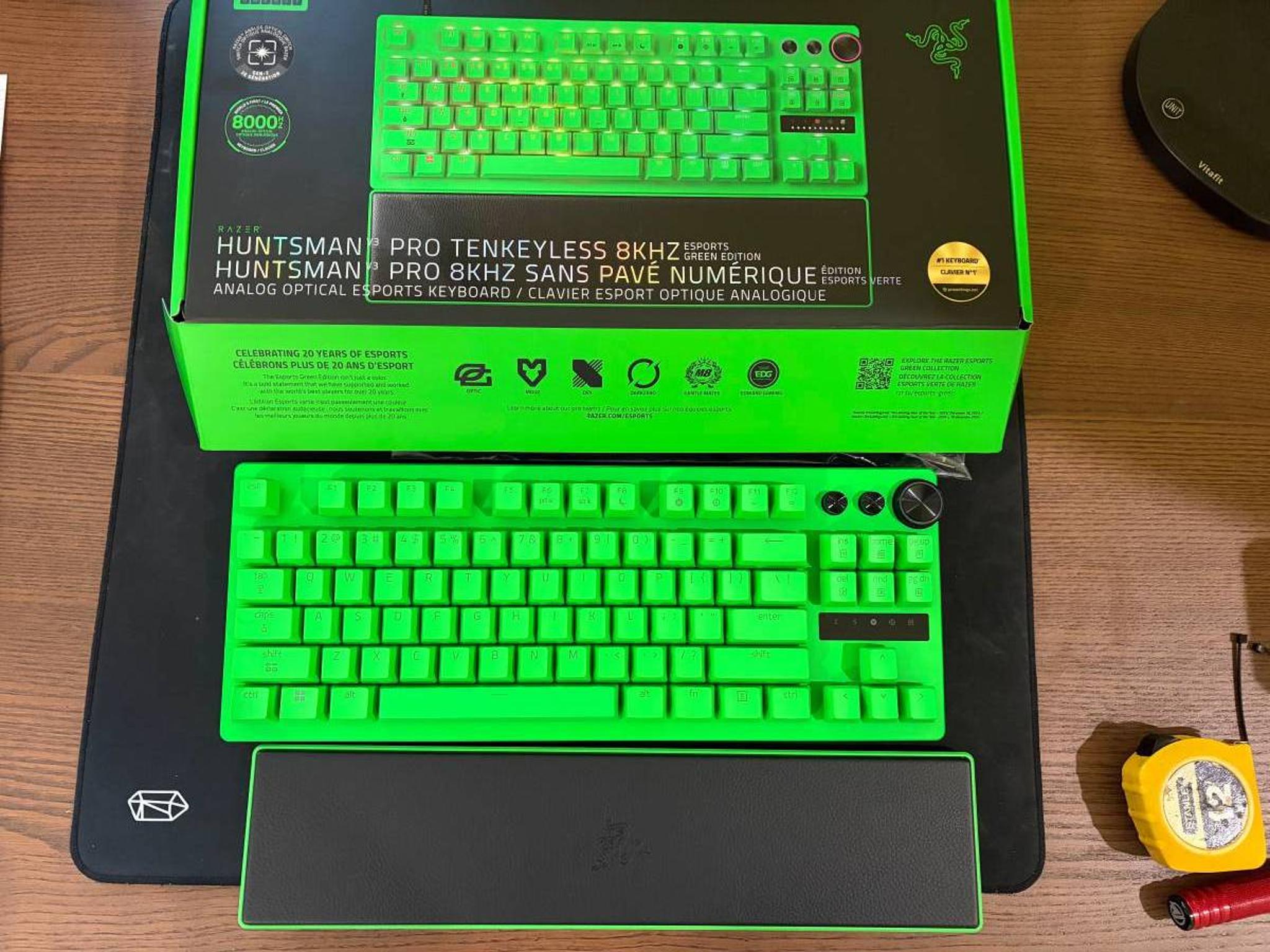 Razer Huntsman V3 Pro Tenkeyless 8KHz Esports Green Edition