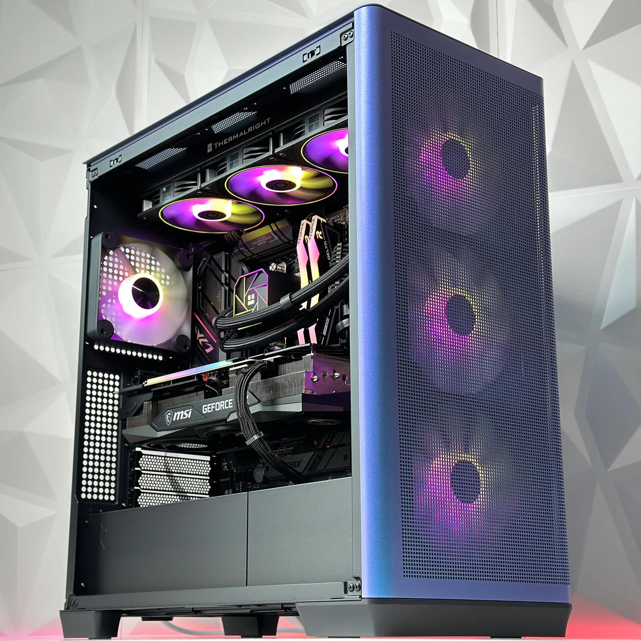 👾 ChromaFlair|| Creator-Gaming PC🔯Nvidia RTX 3090Ti 24GB🔯AMD Ryzen 9 7900X🔯32GB DDR5🔯3TB NVME