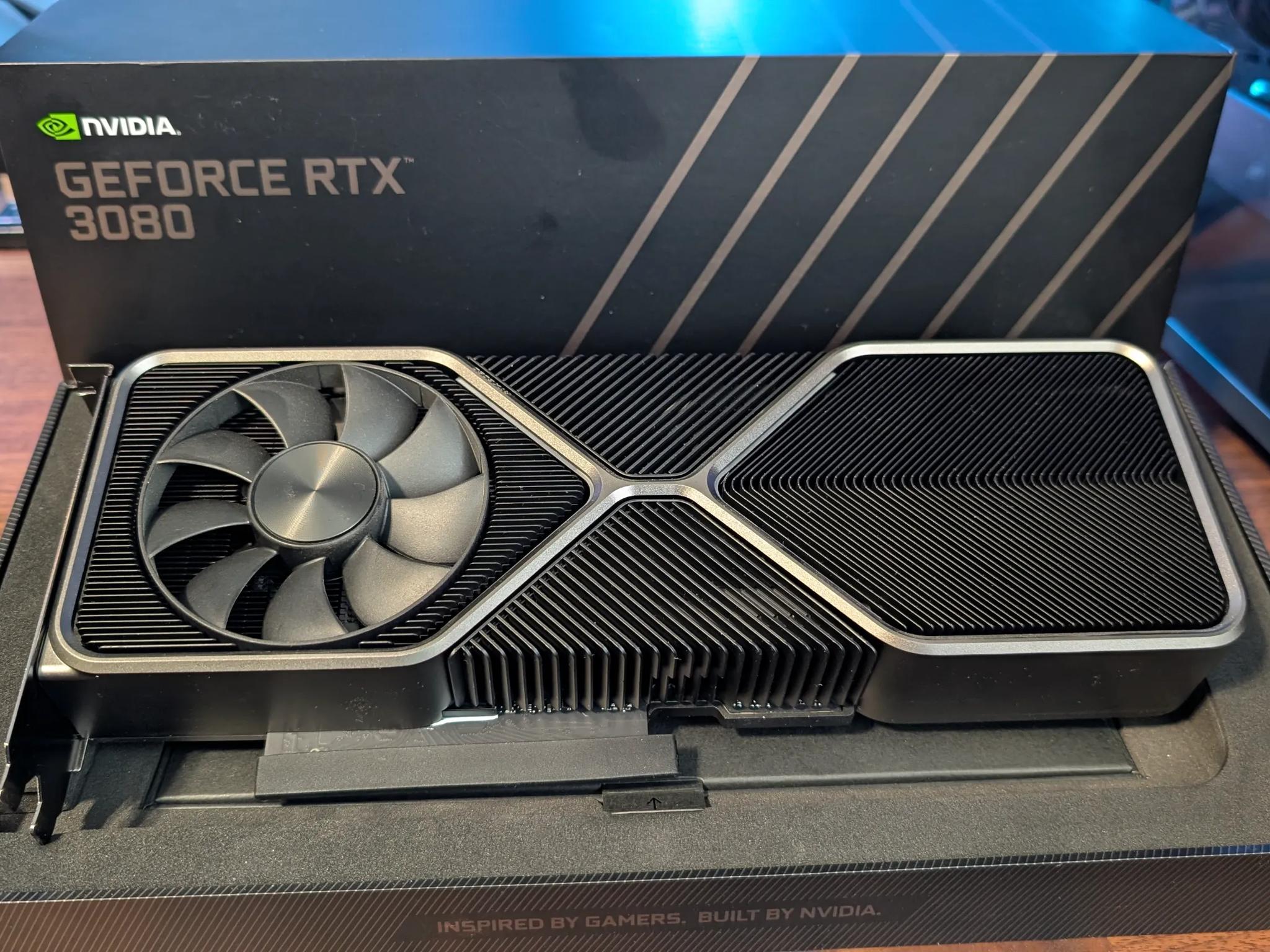 RTX 3080 FE with EKWB waterblock