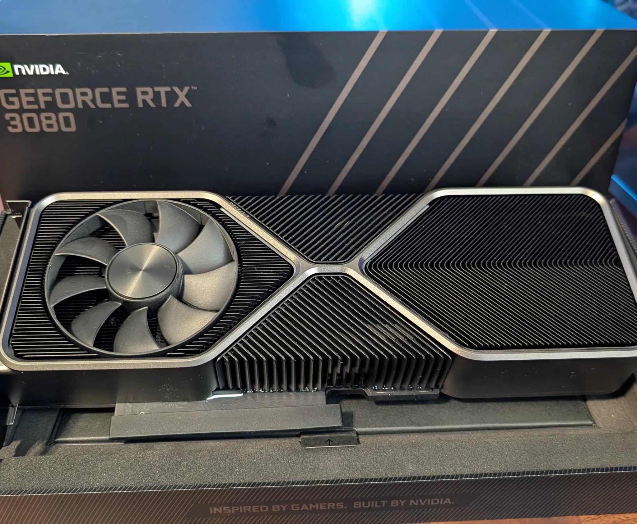RTX 3080 FE with EKWB waterblock