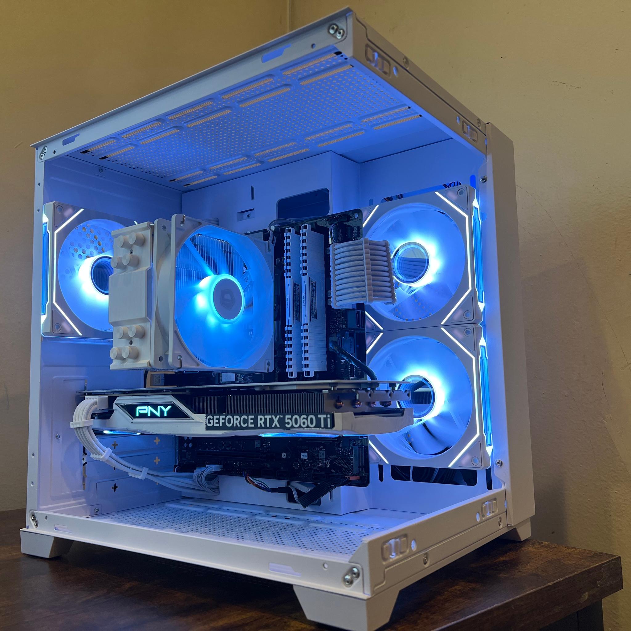 ❄️RTX 5060ti 16gb❄️| Intel i5 13400f | 16gb RAM | 1tb NVME | Windows 11 | Custom 1440p Gaming PC