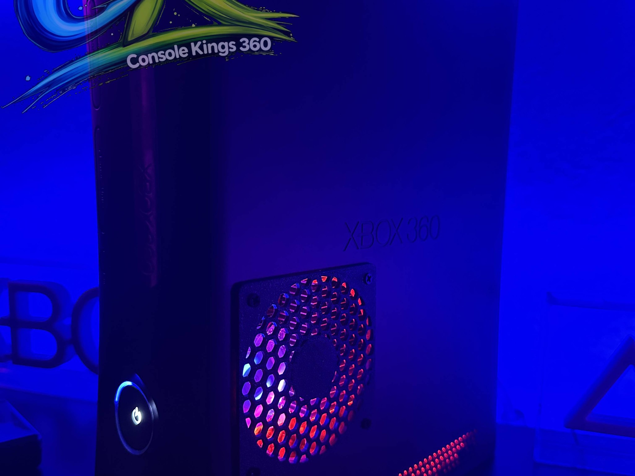 Xbox 360 -RGH3  - RGB LEDs -1TB HDD