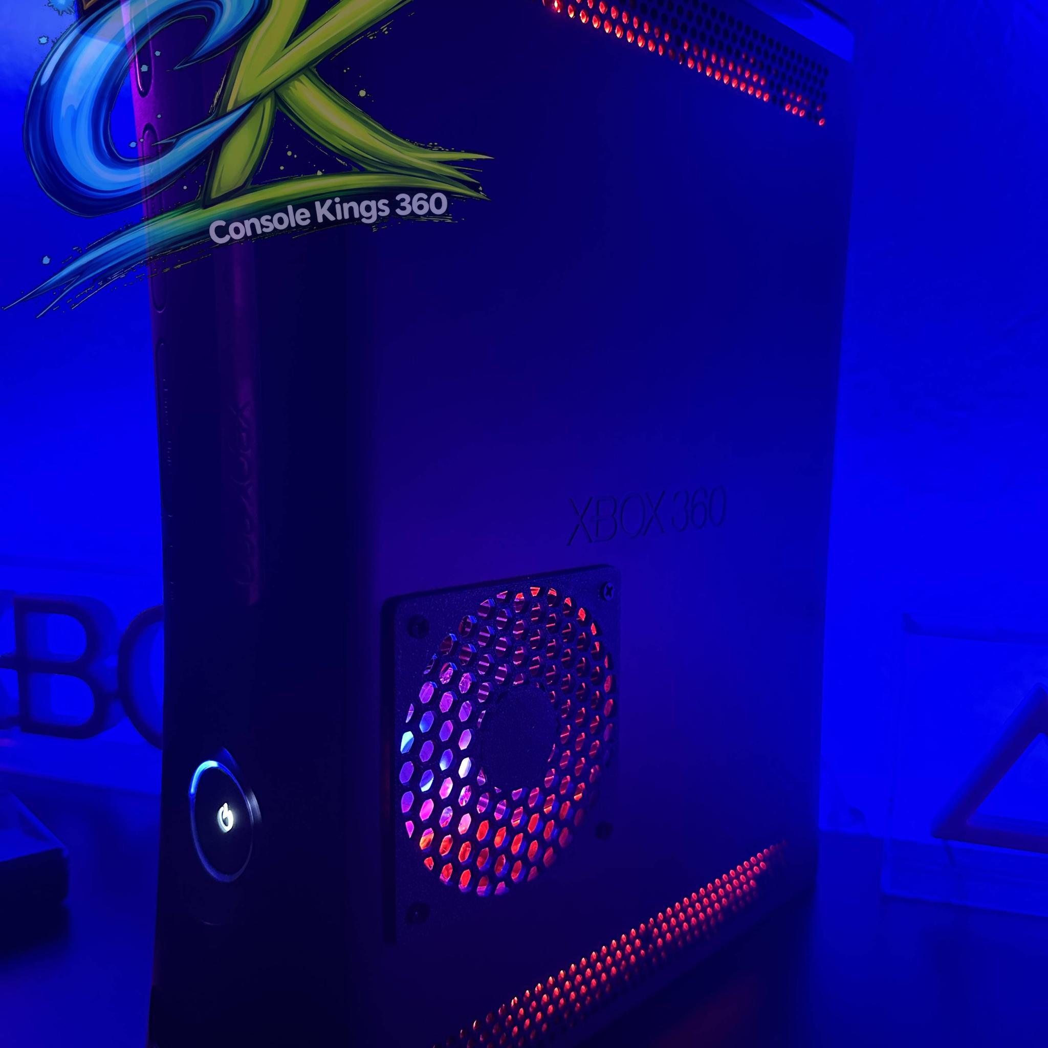 Xbox 360 -RGH3  - RGB LEDs -1TB HDD