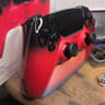 PS5 Dualsense Techno Red TMR Drift Proof upgraded controller! (BDM-060)