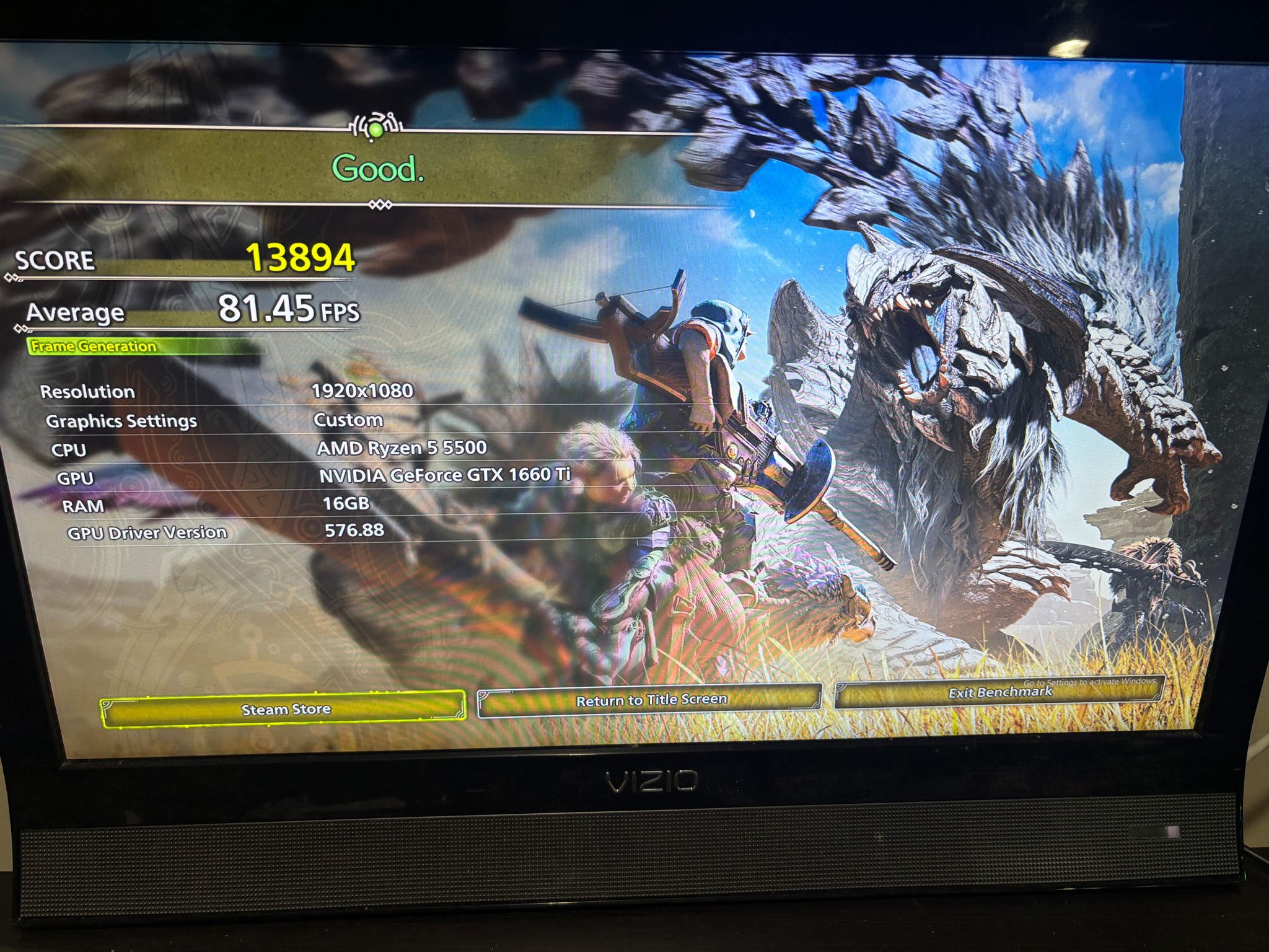 Gaming PC Ryzen 5 5500 GTX 1660 TI 16GB DDR4