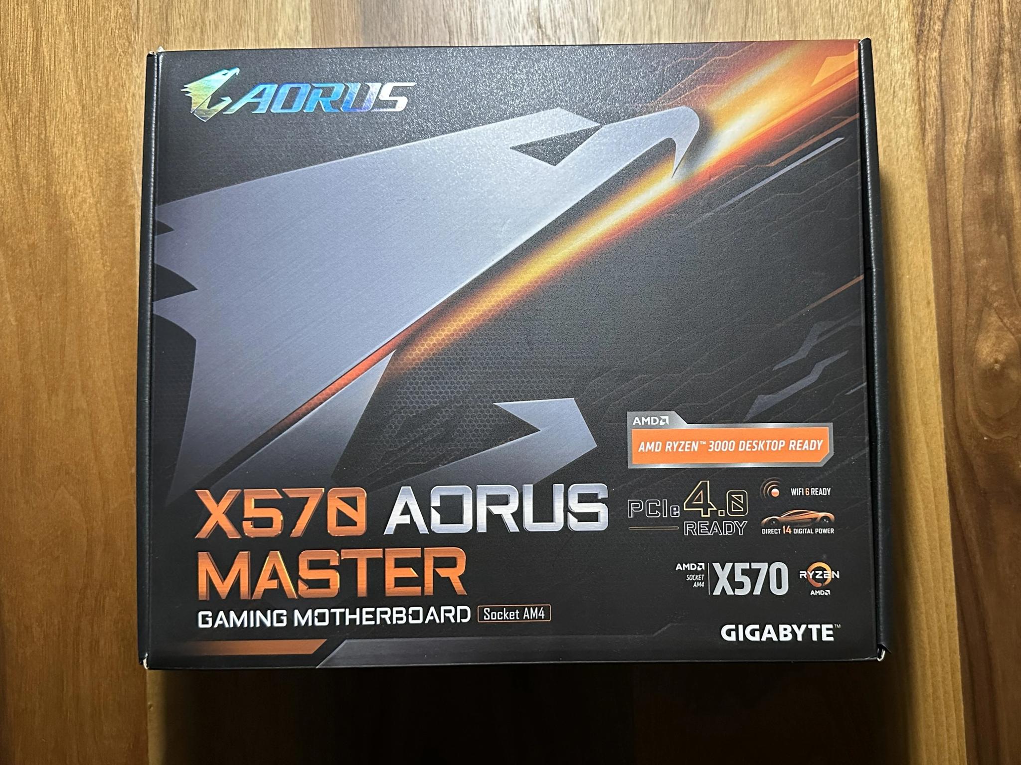 Gigabyte AM4 Aorus Master X570 Rev 1.2