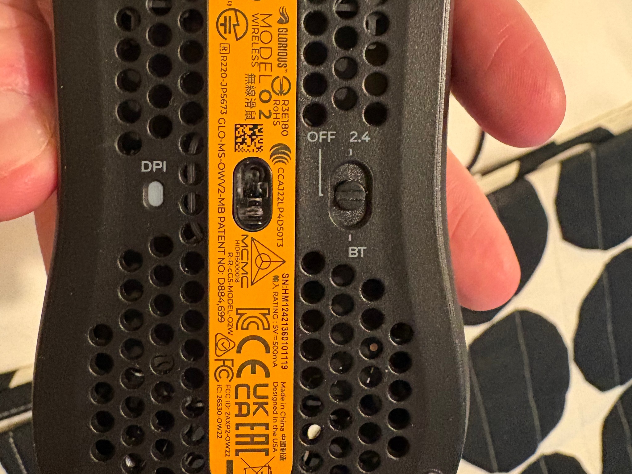 Model O 2 Wireless Mouse (Plus Original Manual!)