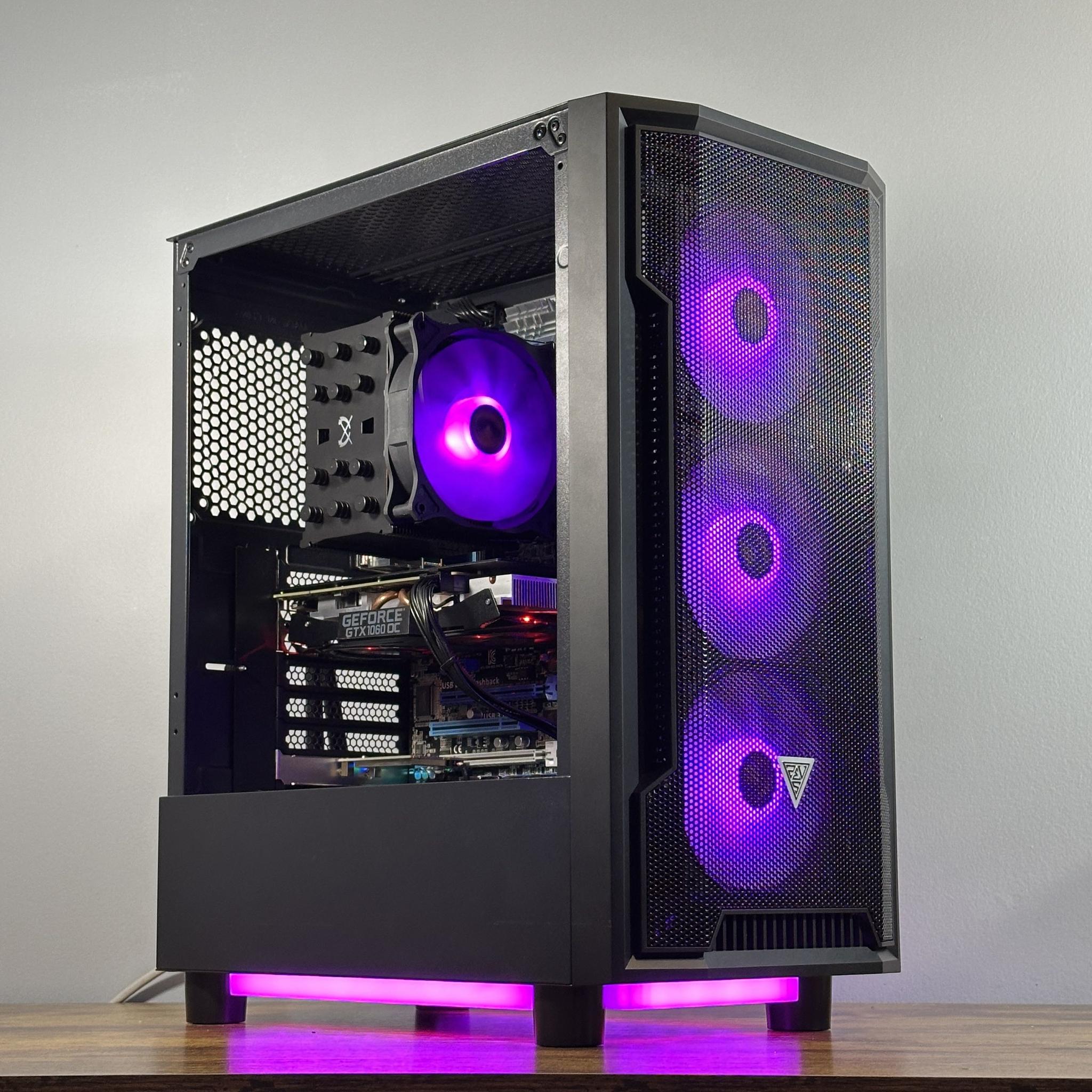 GTX 1060 6GB | Intel i7 3930K | 16GB DDR3 | 512GB SSD | Windows 10 | WIFI + BT | Custom Gaming PC