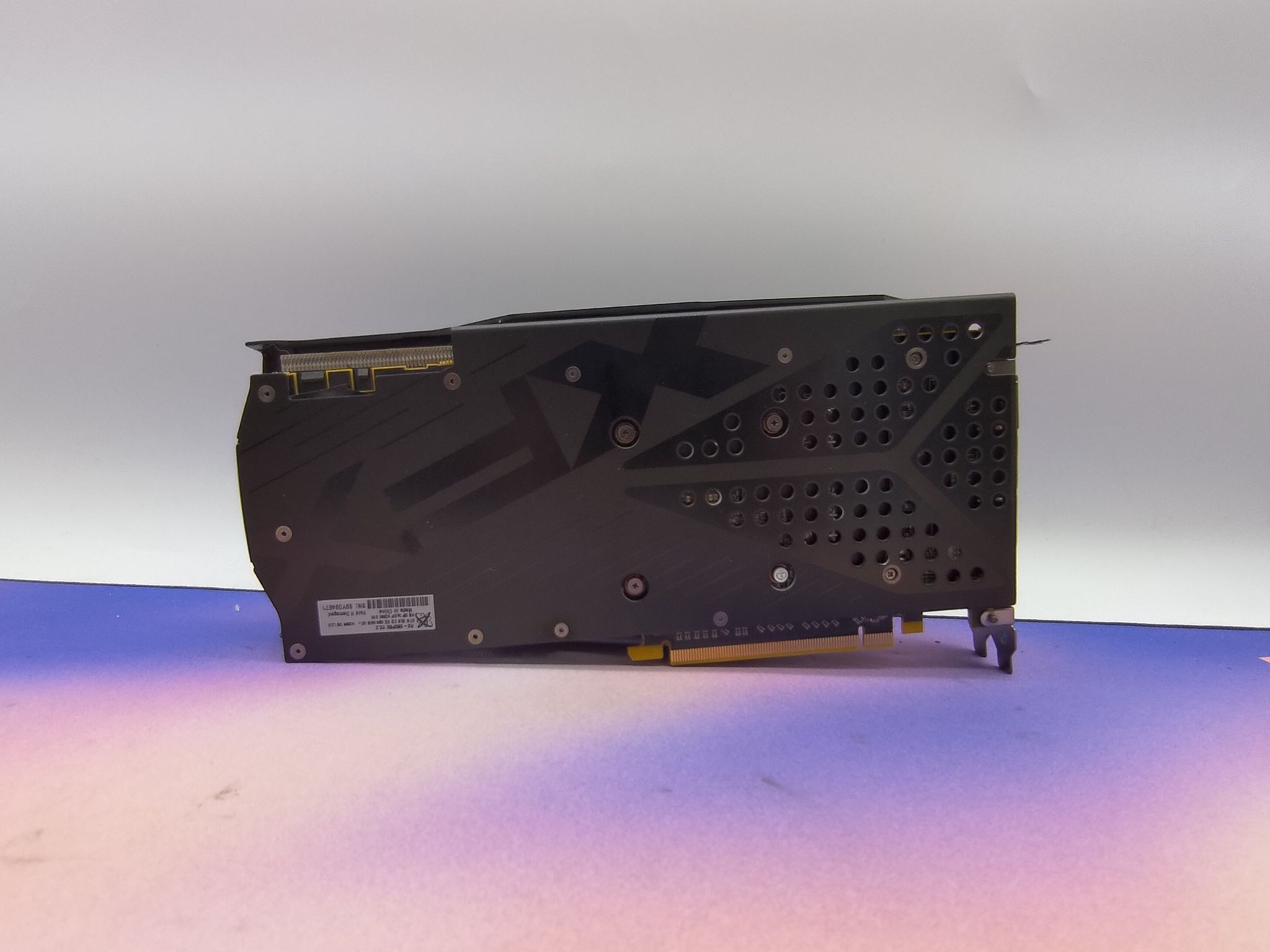 XFX RX 580 Black Edition RGB Fans