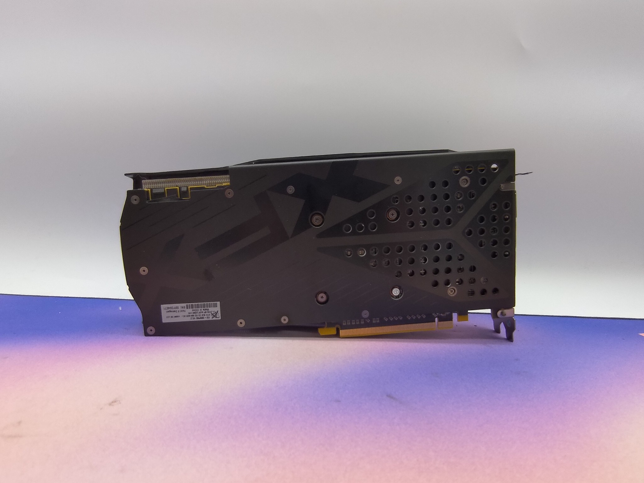 XFX RX 580 Black Edition RGB Fans