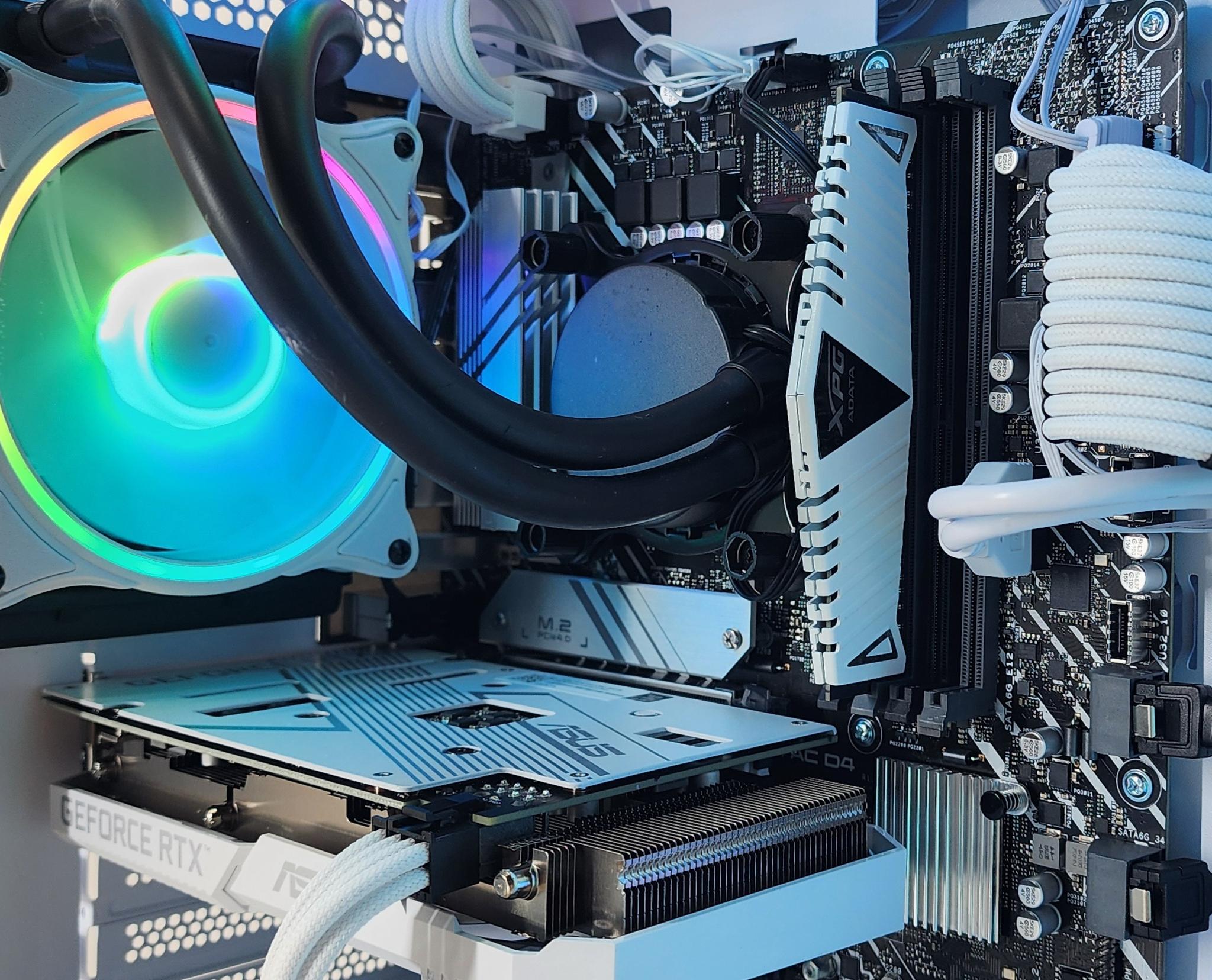 Gaming PC i5-12400F 16GB RAM 256GB SSD + 500GB HDD RTX 3060 8GB Win11 Computer