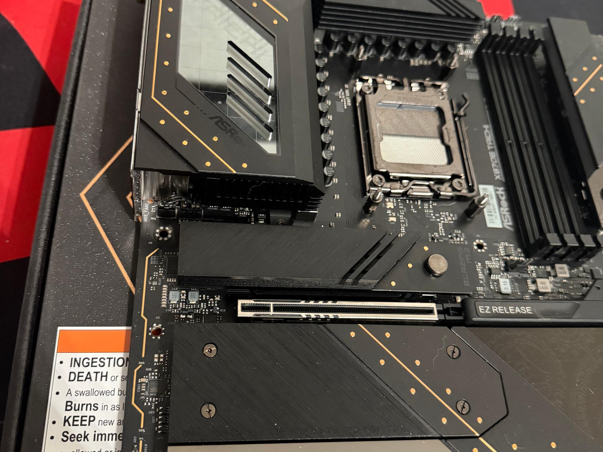 ASRock X870e Taichi AM5 ATX Motherboard