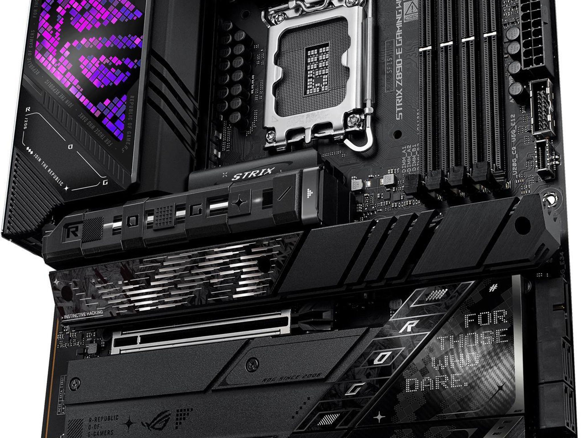 ASUS ROG Strix Z890-E Gaming WiFi7 Intel Z890 LGA 1851 ATX Desktop Motherboard