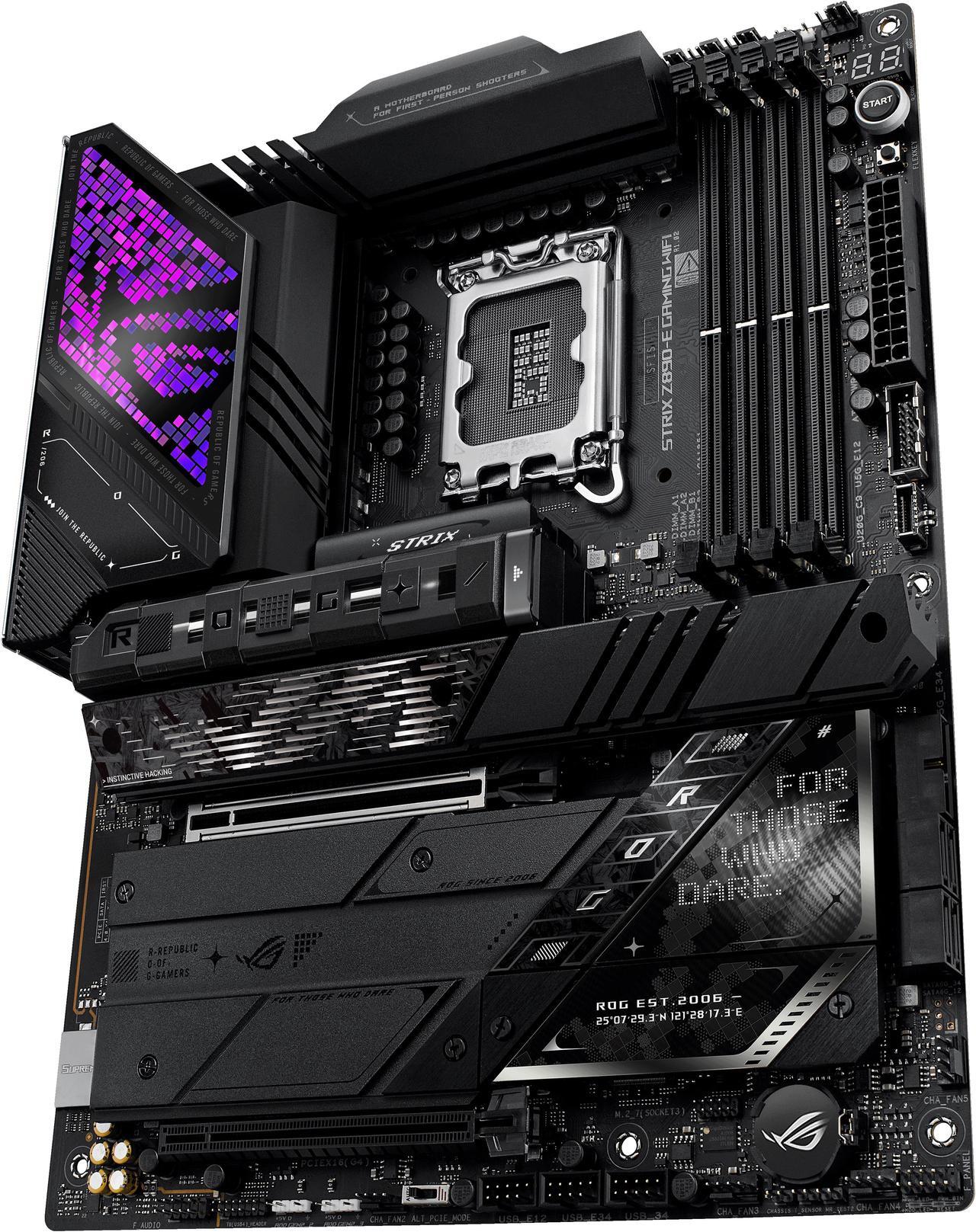 ASUS ROG Strix Z890-E Gaming WiFi7 Intel Z890 LGA 1851 ATX Desktop Motherboard