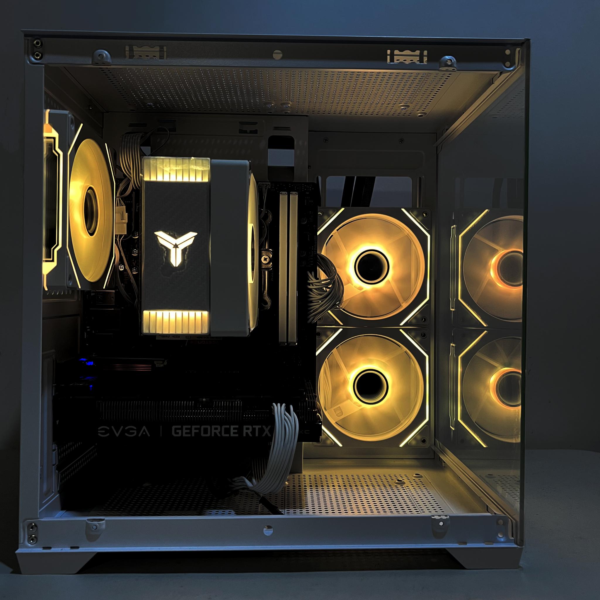 🔥For Sale🔥 RTX 3060 12G|R5-5600|1TB M.2|16GB RAM|ARGB Fans|WIFI||DepxTech Pre-Built PC
