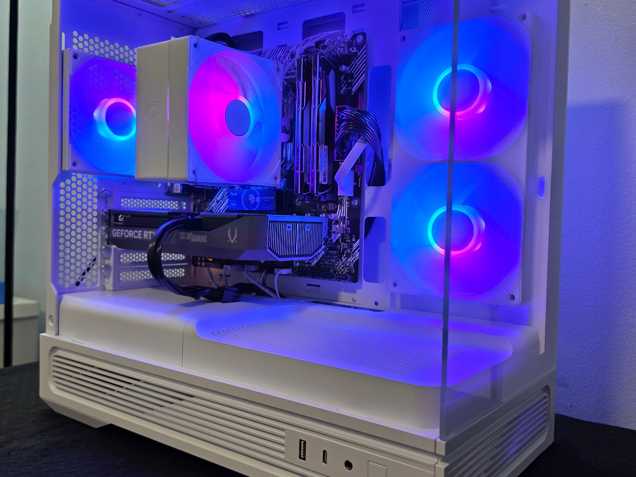 Nvidia Gaming PC RTX 5060ti 8GB-Ryzen 5 5600x-32GB DDR4-1 TB NVME