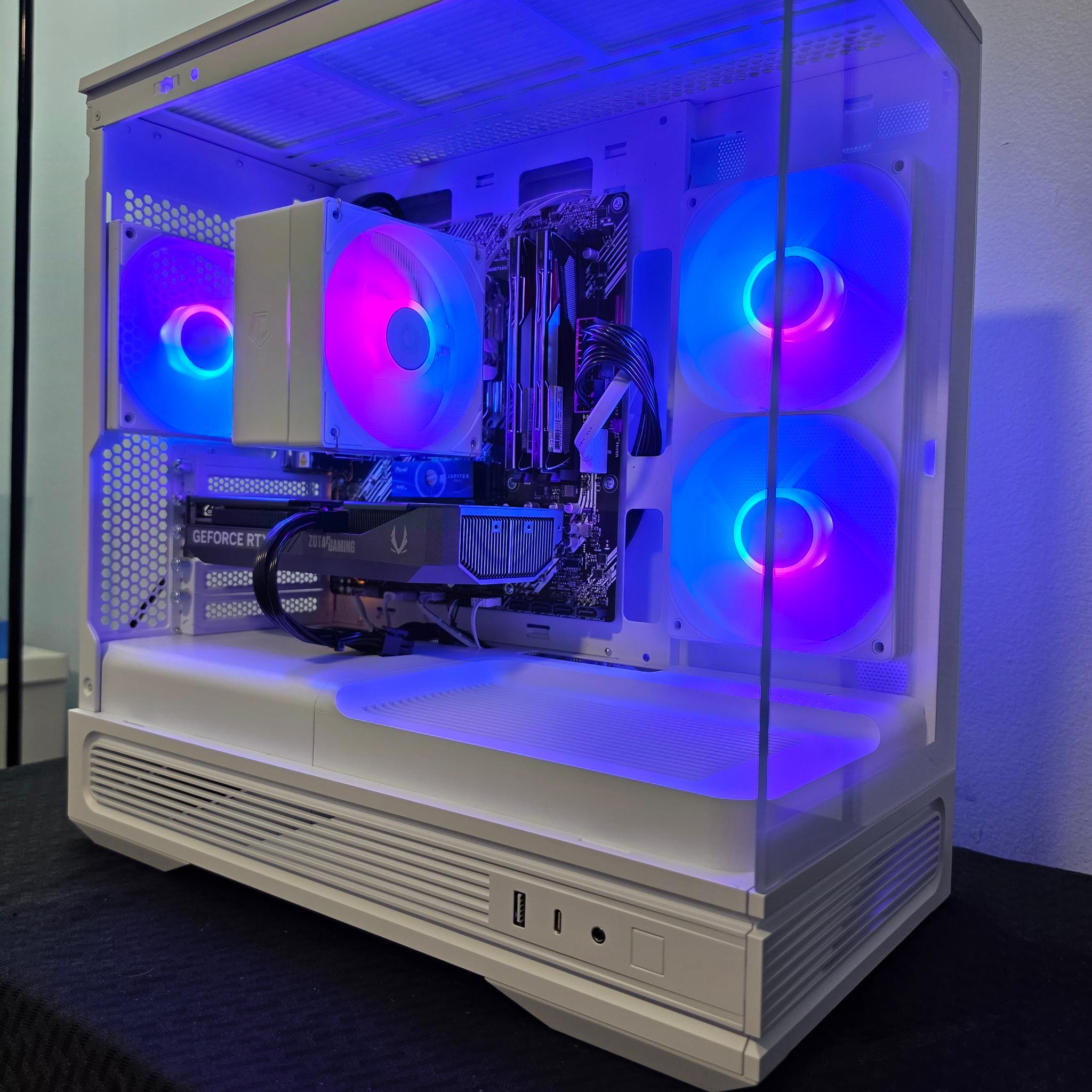 Nvidia Gaming PC RTX 5060ti 8GB-Ryzen 5 5600x-32GB DDR4-1 TB NVME