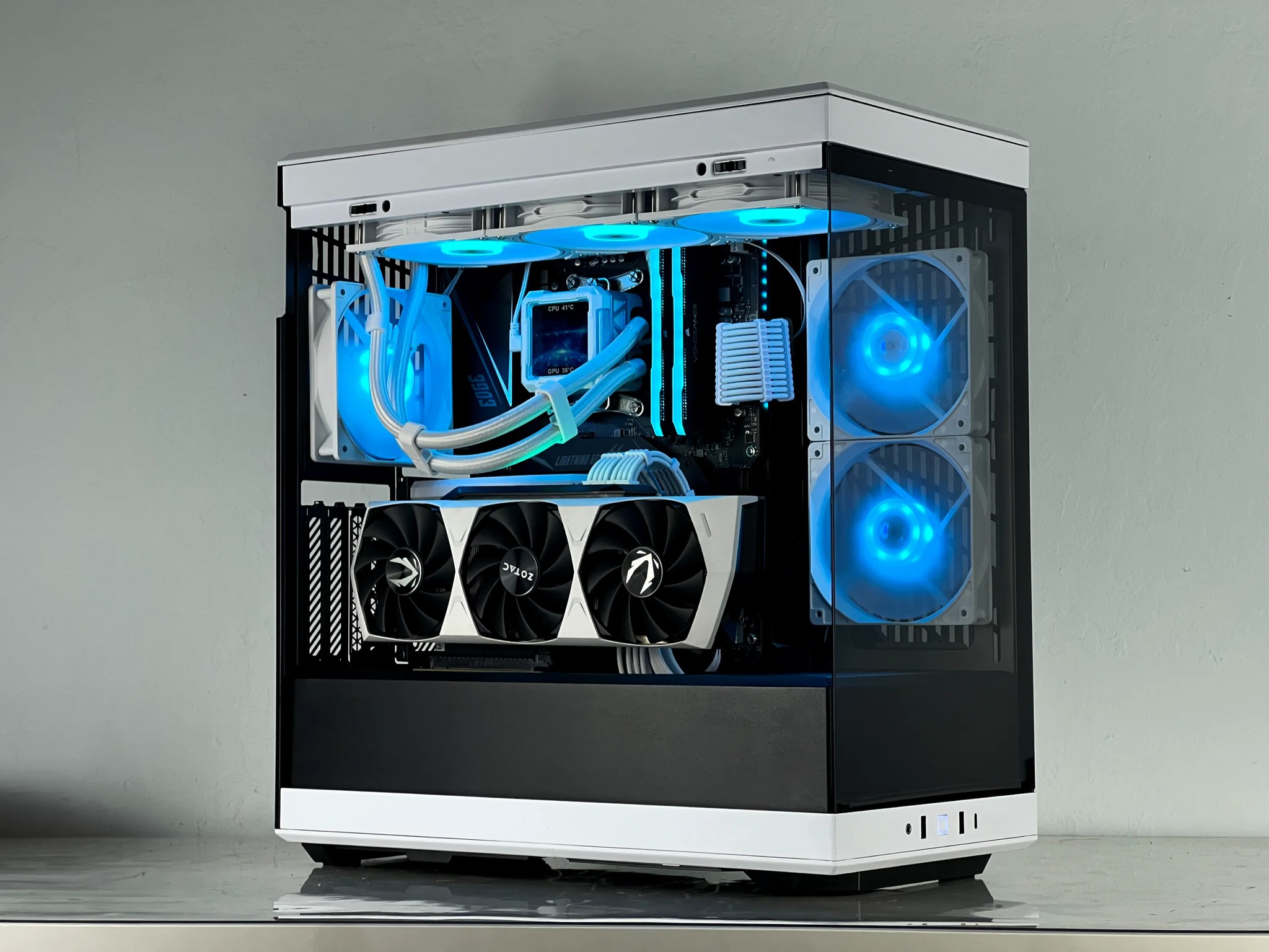 ❄️ 4K Gaming PC❄️  - RTX 3090 24GB, Ryzen 7 5700X3D, 64GB DDR4, 1TB NVMe