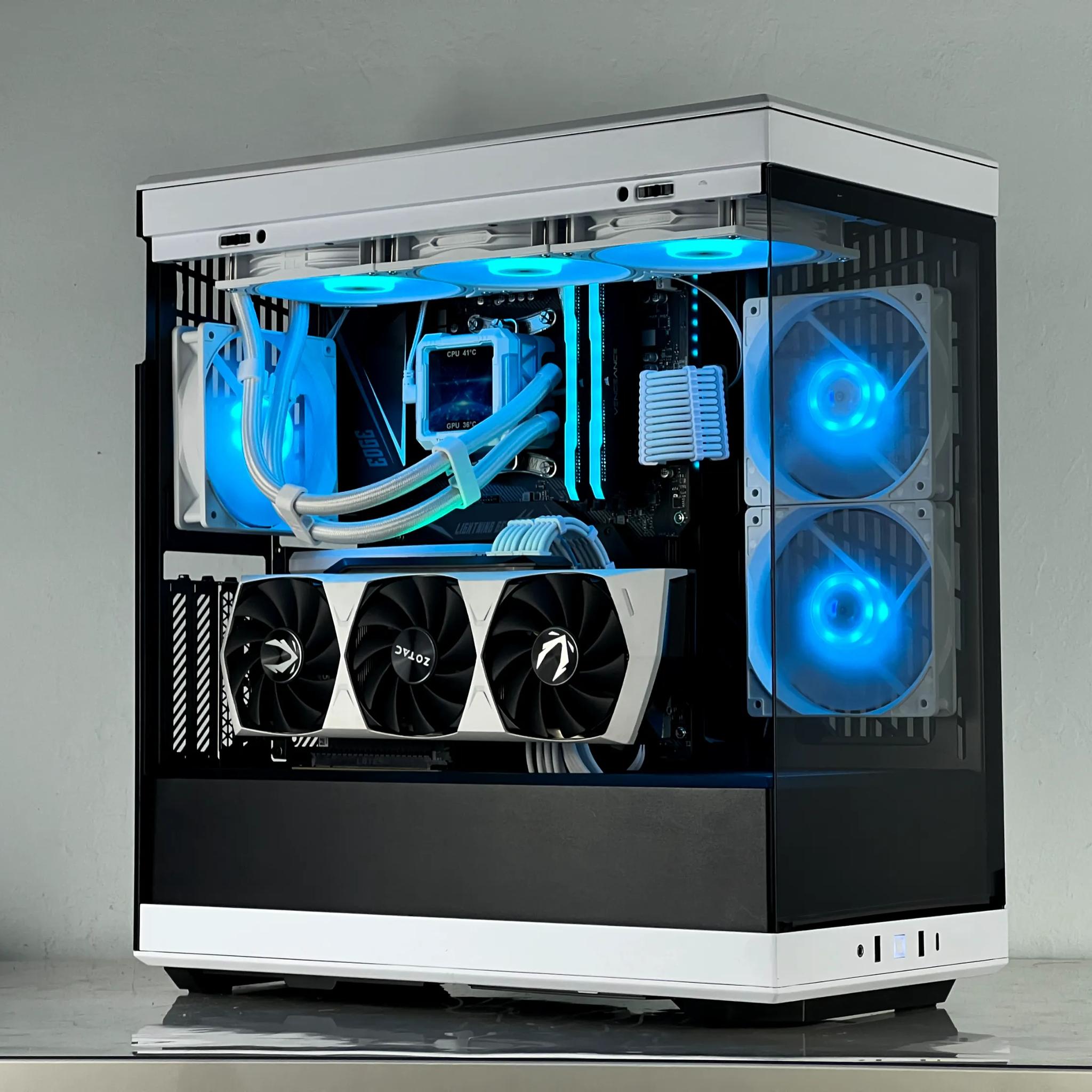 ❄️ 4K Gaming PC❄️  - RTX 3090 24GB, Ryzen 7 5700X3D, 64GB DDR4, 1TB NVMe