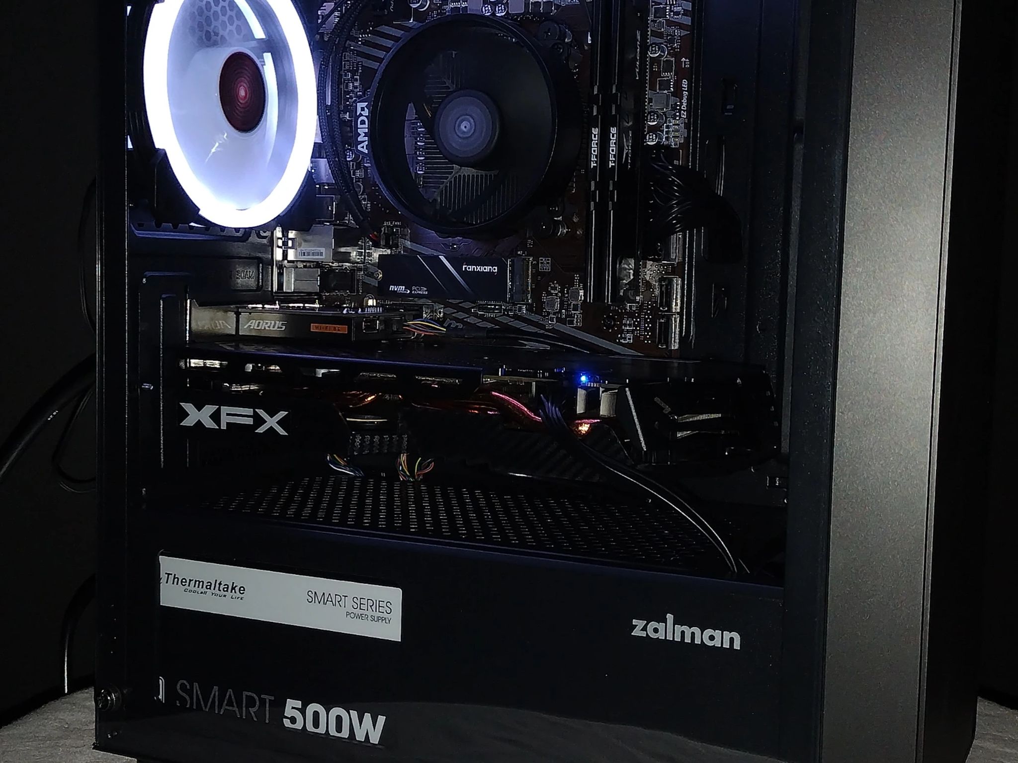 RYZEN 5 5600G / RX580 / 16GB DDR4 / 1TB NVME SSD M.2 BUDGET FRIENDLY ENTRY LEVEL GAMING PC