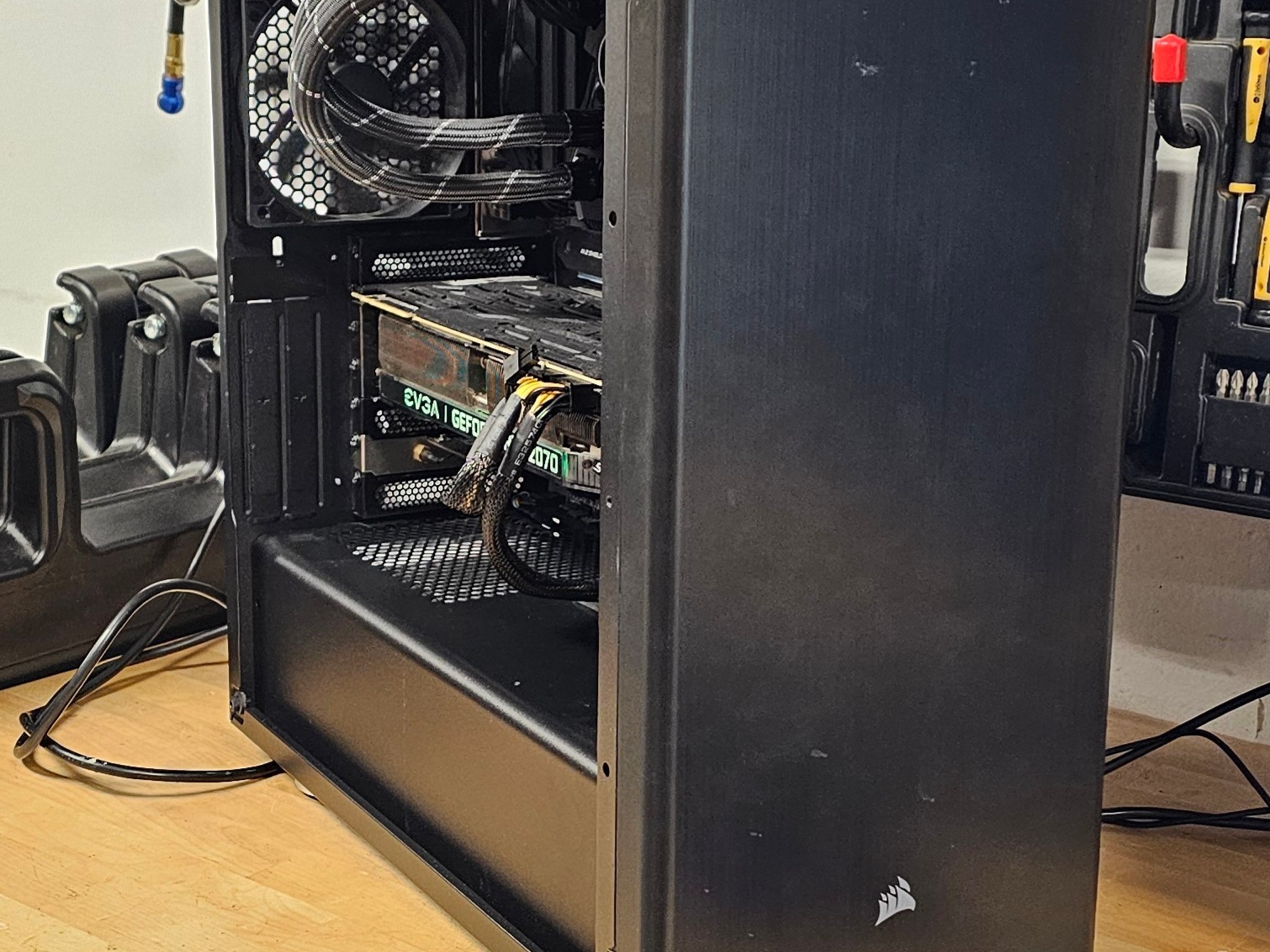 Corsair PC Case with Tempered Glass