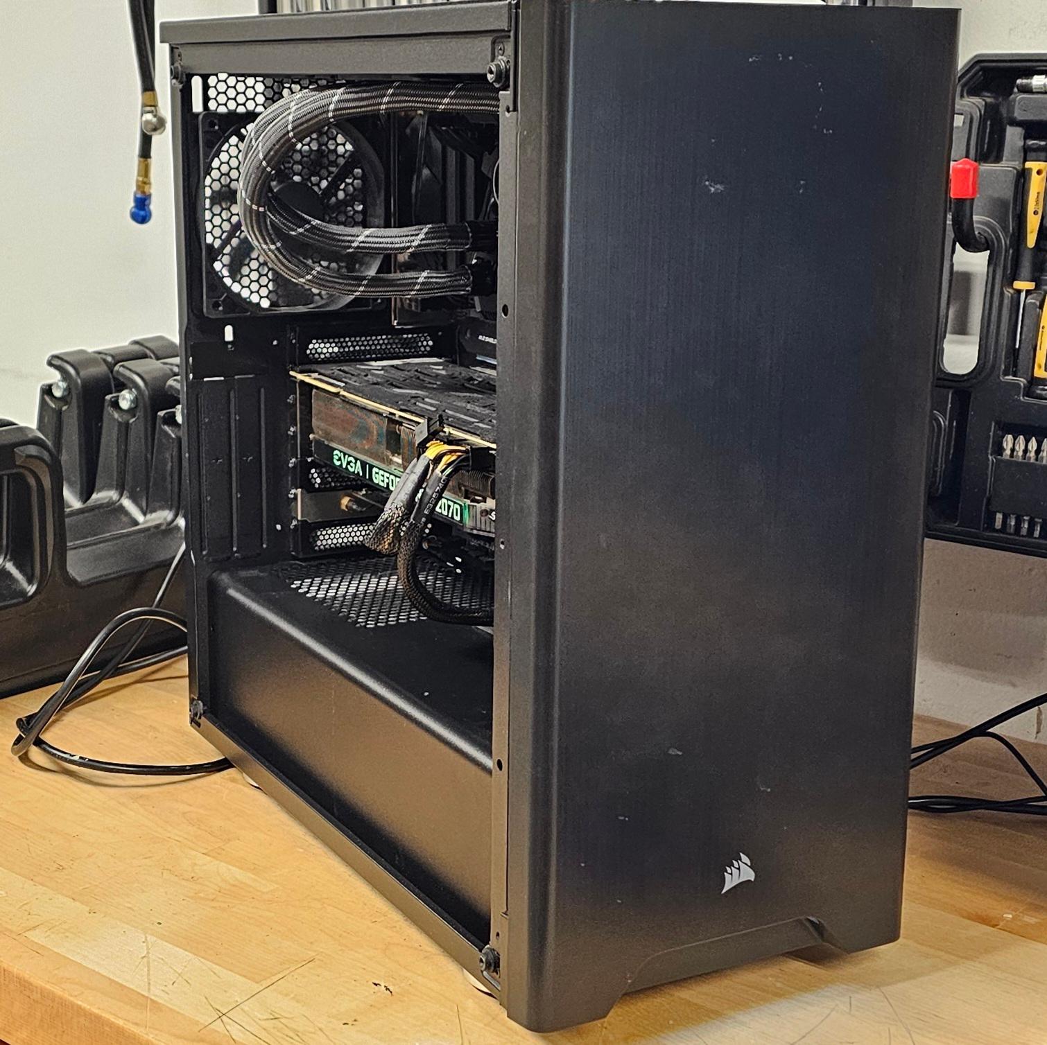 Corsair PC Case with Tempered Glass