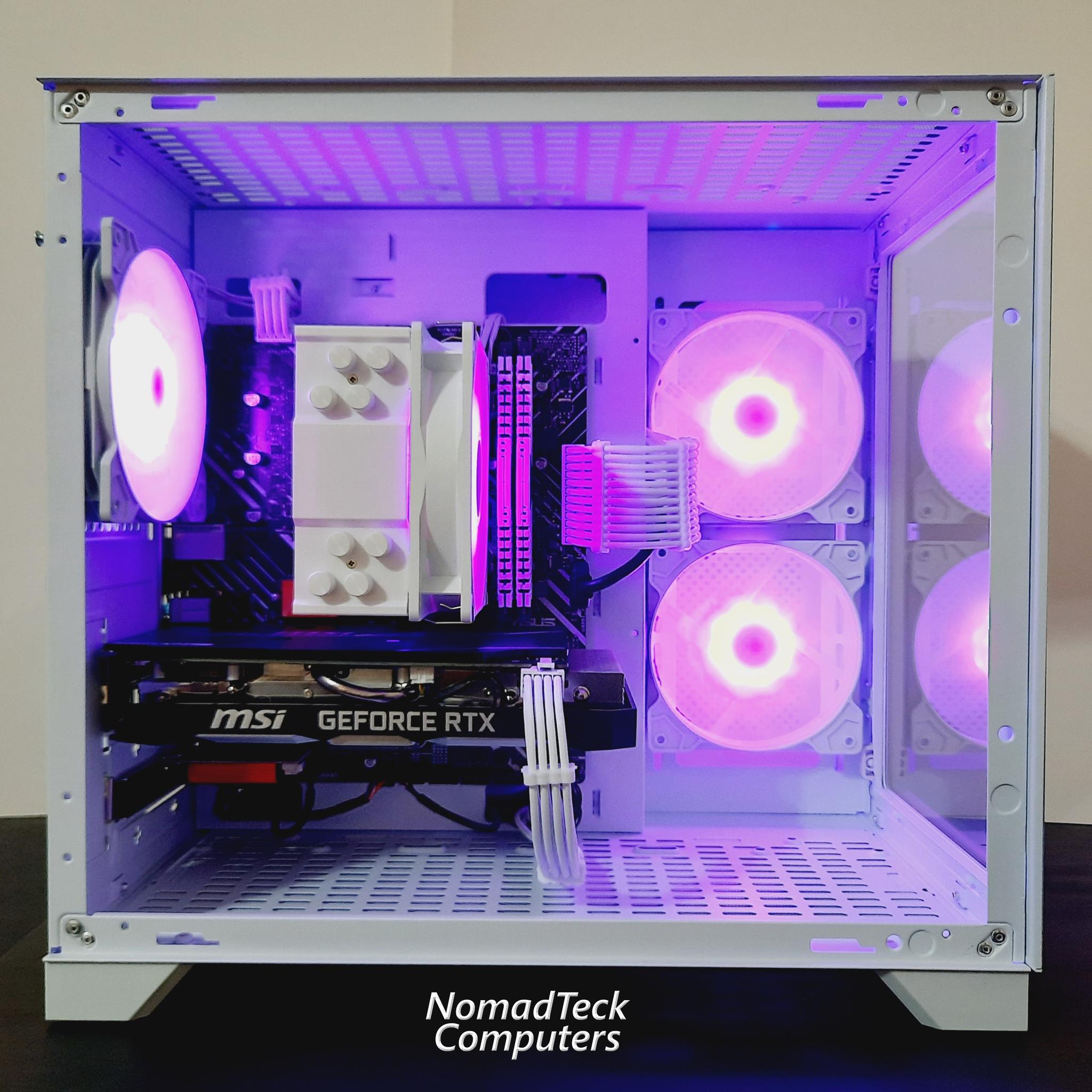 ❄️White Gaming PC w RGB - i3 12gen ● 16GB RAM ● 1TB SSD - RTX 2060 Super 8GB ● Best value for 1080p