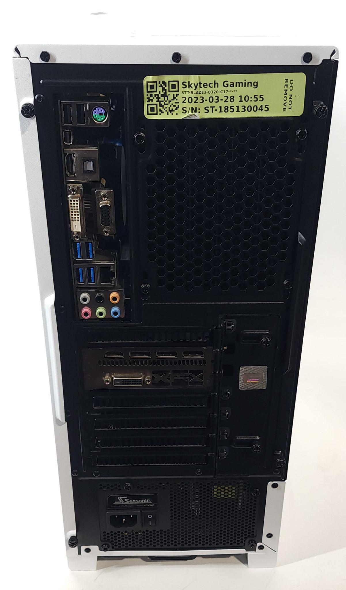 Gaming PC i7-4770K 16GB RAM 512GB SSD RX 580 8GB Windows 11 Computer