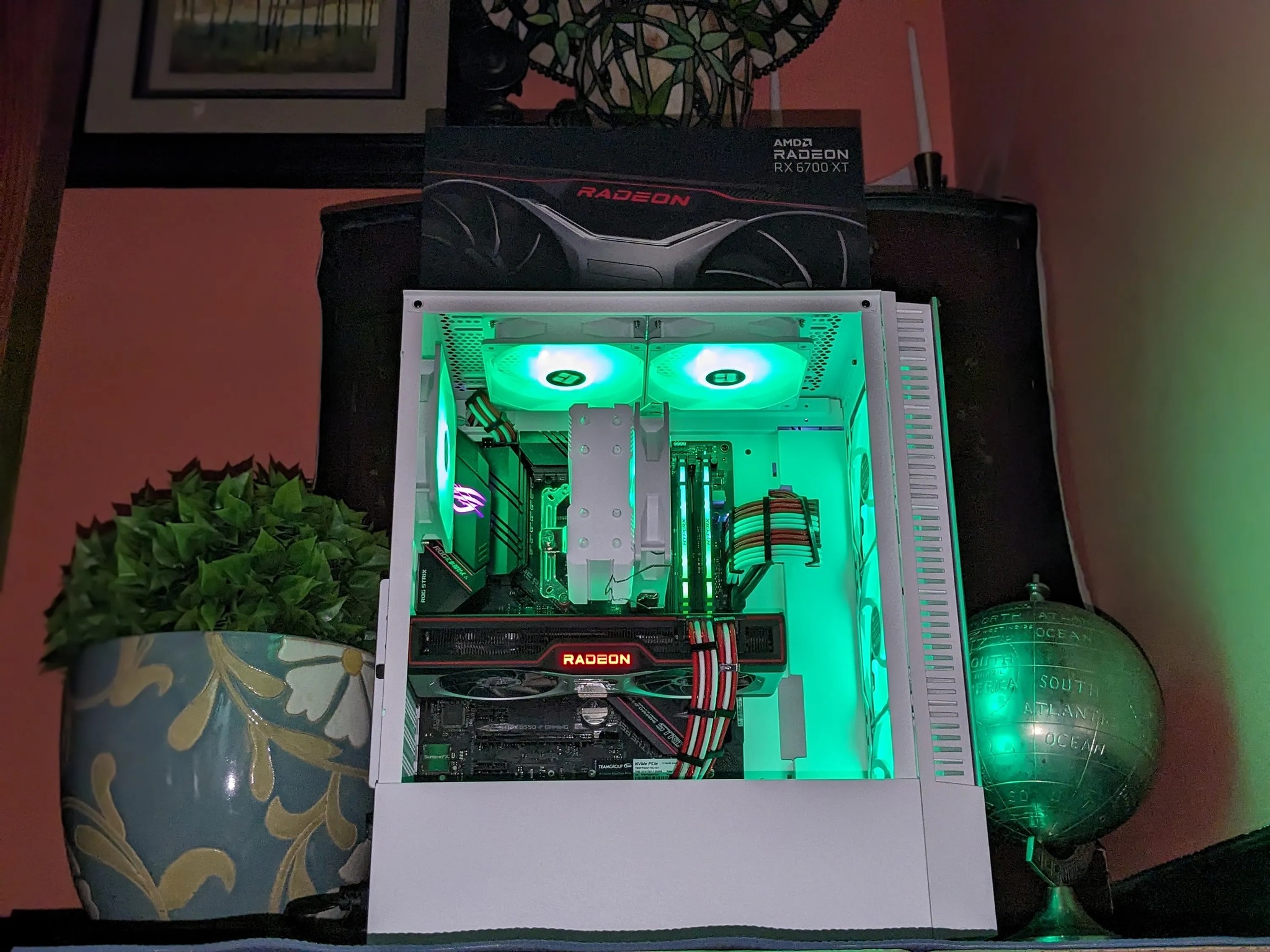 High Performance Gaming PC| RX6700XT 12GB| Ryzen 5@4GHz| 16GB DDR4 RAM| 1TB NVMe SSD| Windows 11 Pro