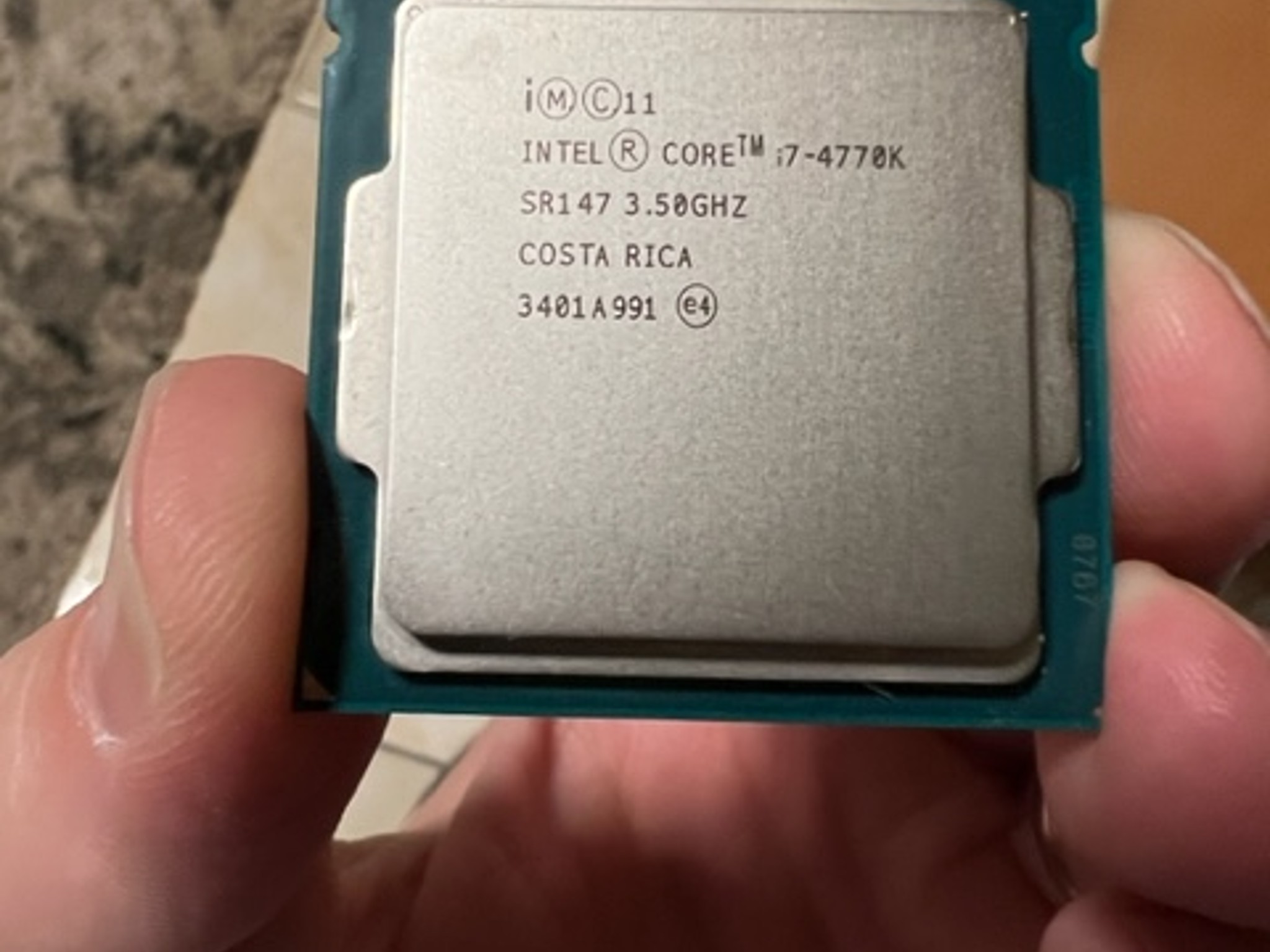 Intel Core I7 4770K - 3.5 Ghz - 4 Cores - 8 Threads - 8 Mb Cache - Lga1150 Socket