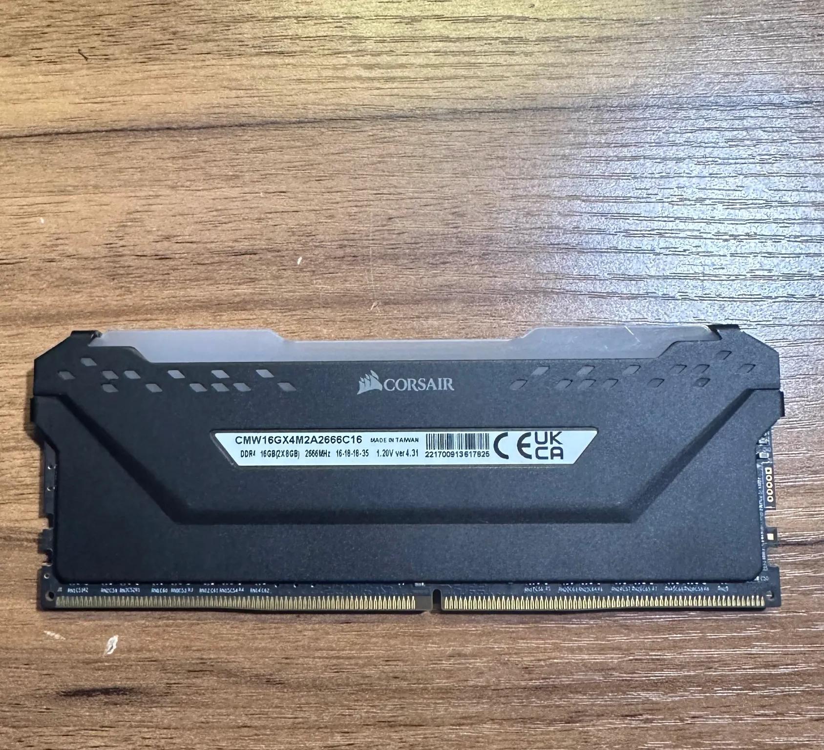 Corsair Vengeance RGB PRO 1x8GB 8GB DDR4 2666MHz Memory Kit