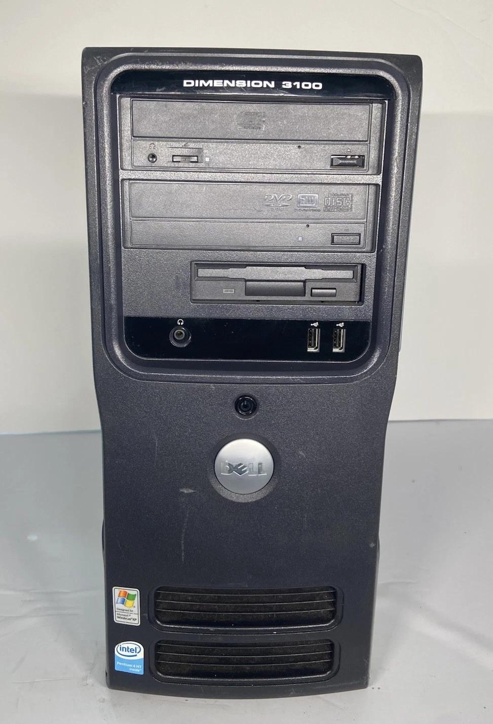 Dell Dimension 3100 Pentium 4 3.00 GHz 2 GB RAM PC 250 GB HDD NO OS read descr