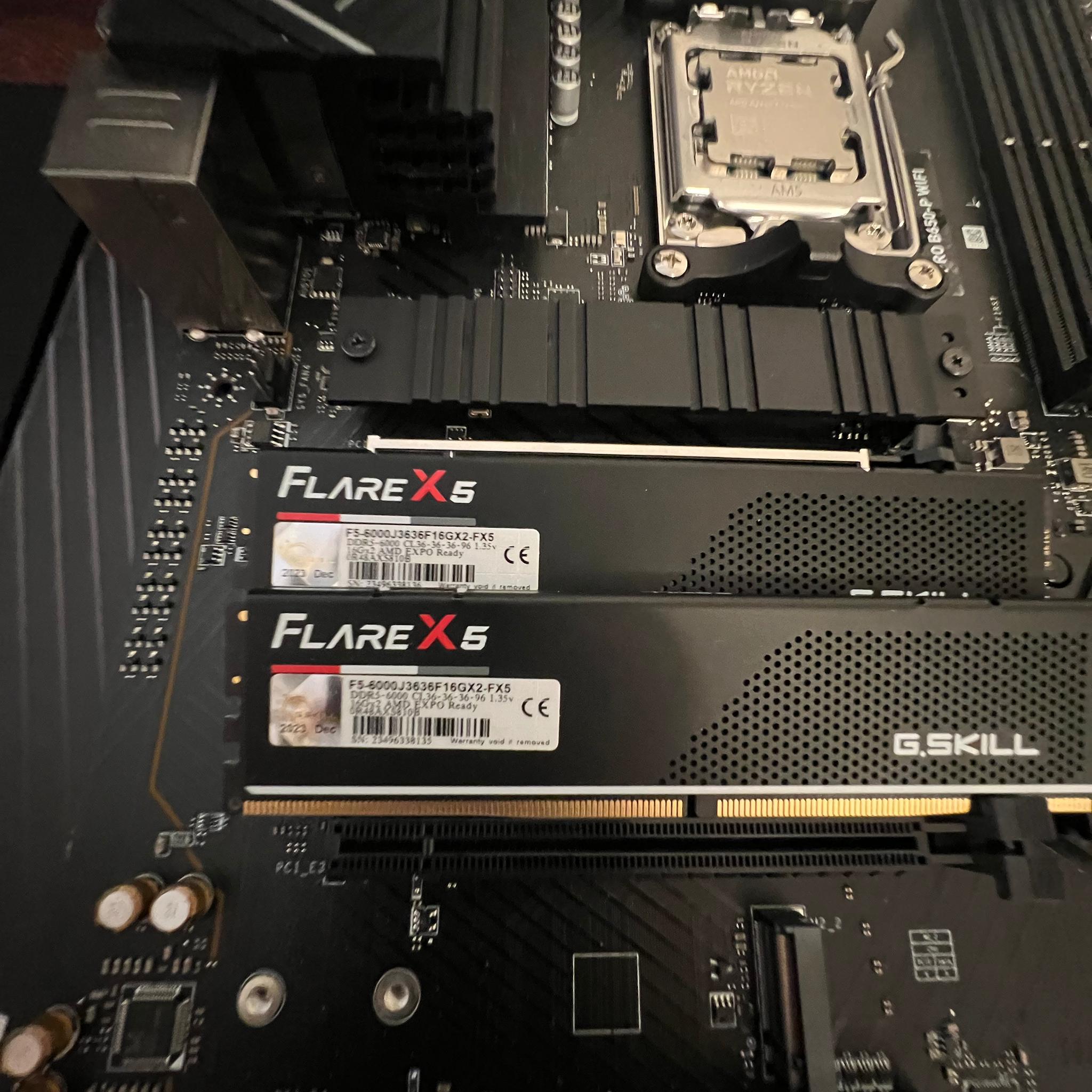 Ryzen 7700X 32GB DDR5 6000Mhz MSI PRO B650-P WiFi CPU MOBO RAM MicroCenter Bundle